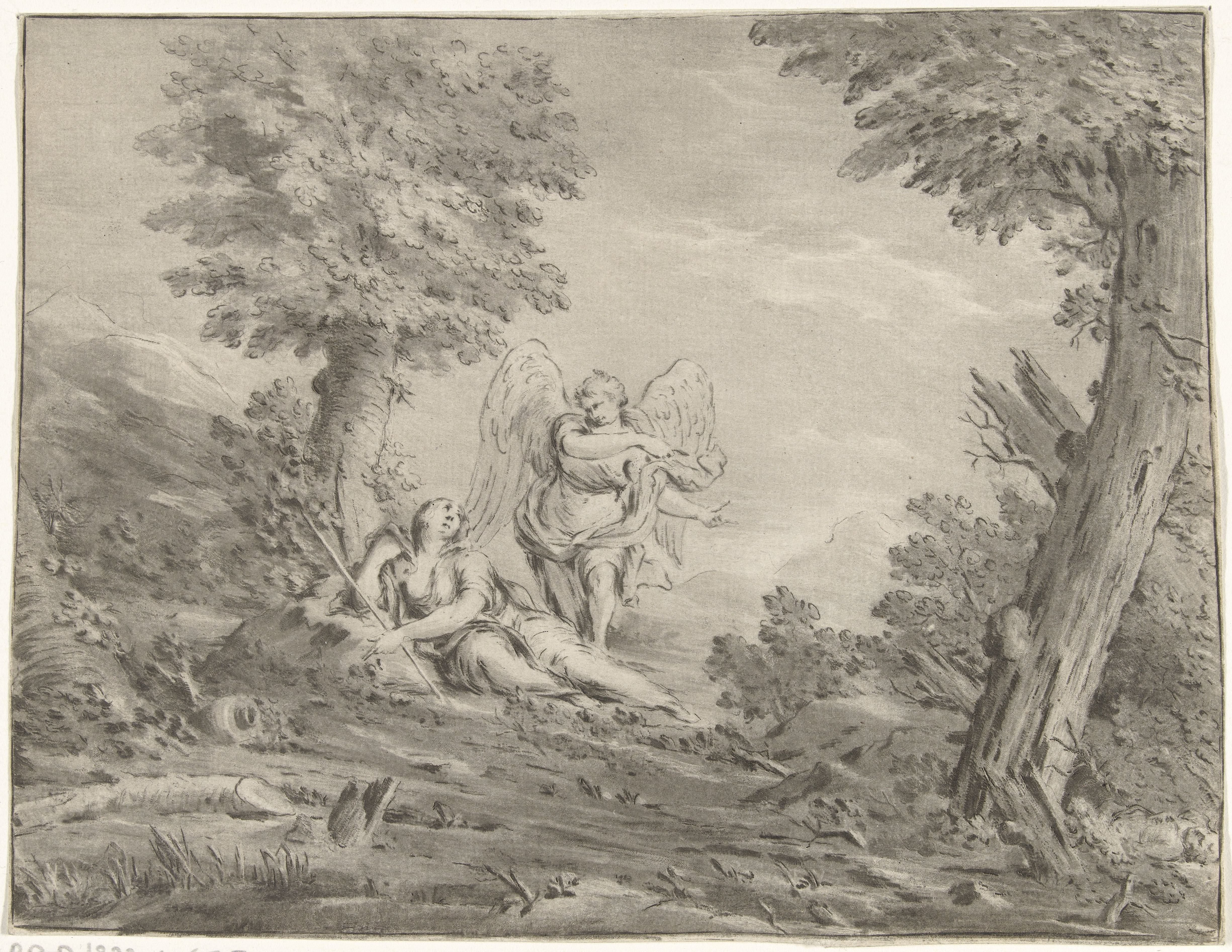 Hagar in de woestijn