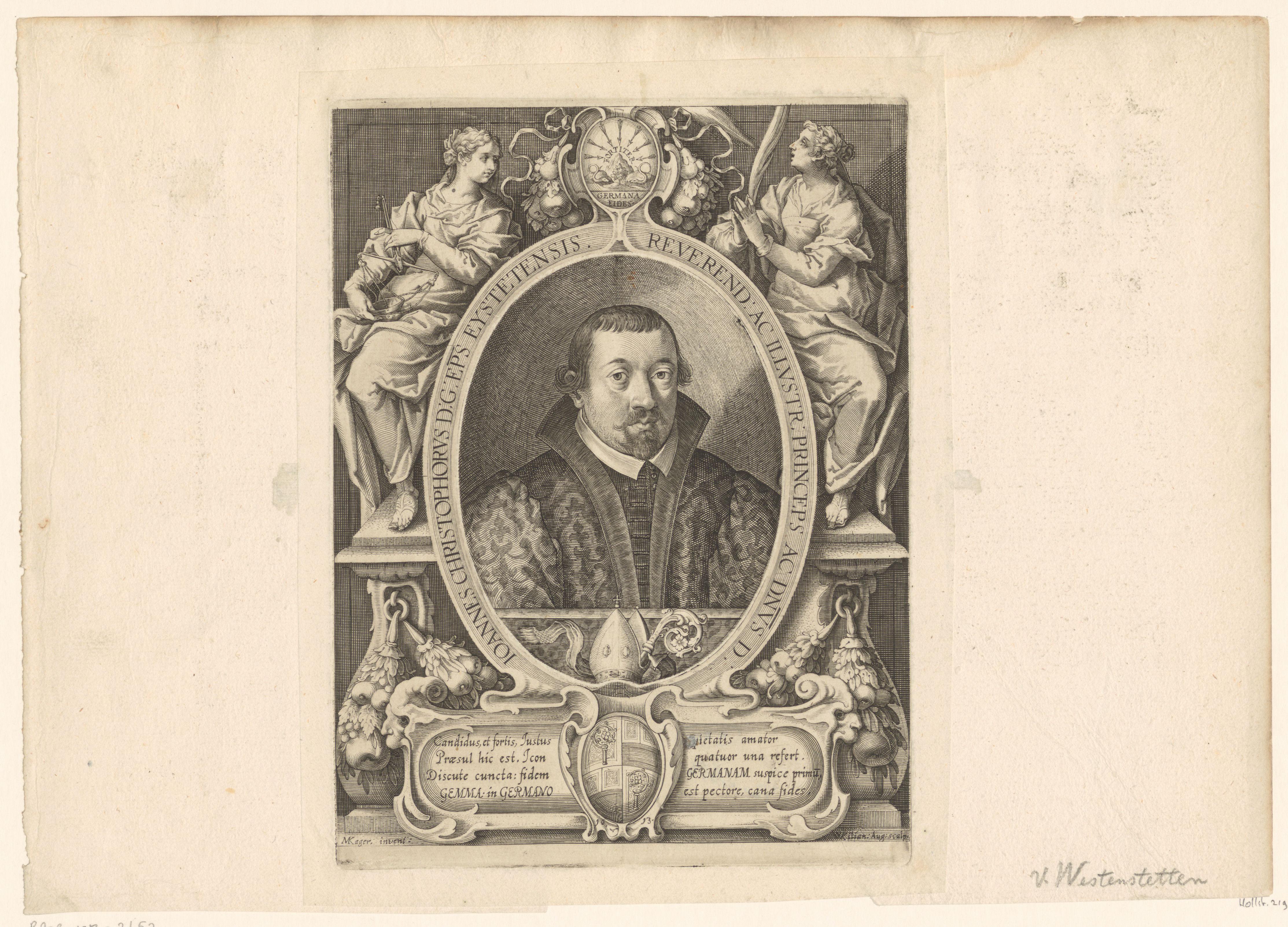 Portret van Johann Christoph von Westerstetten