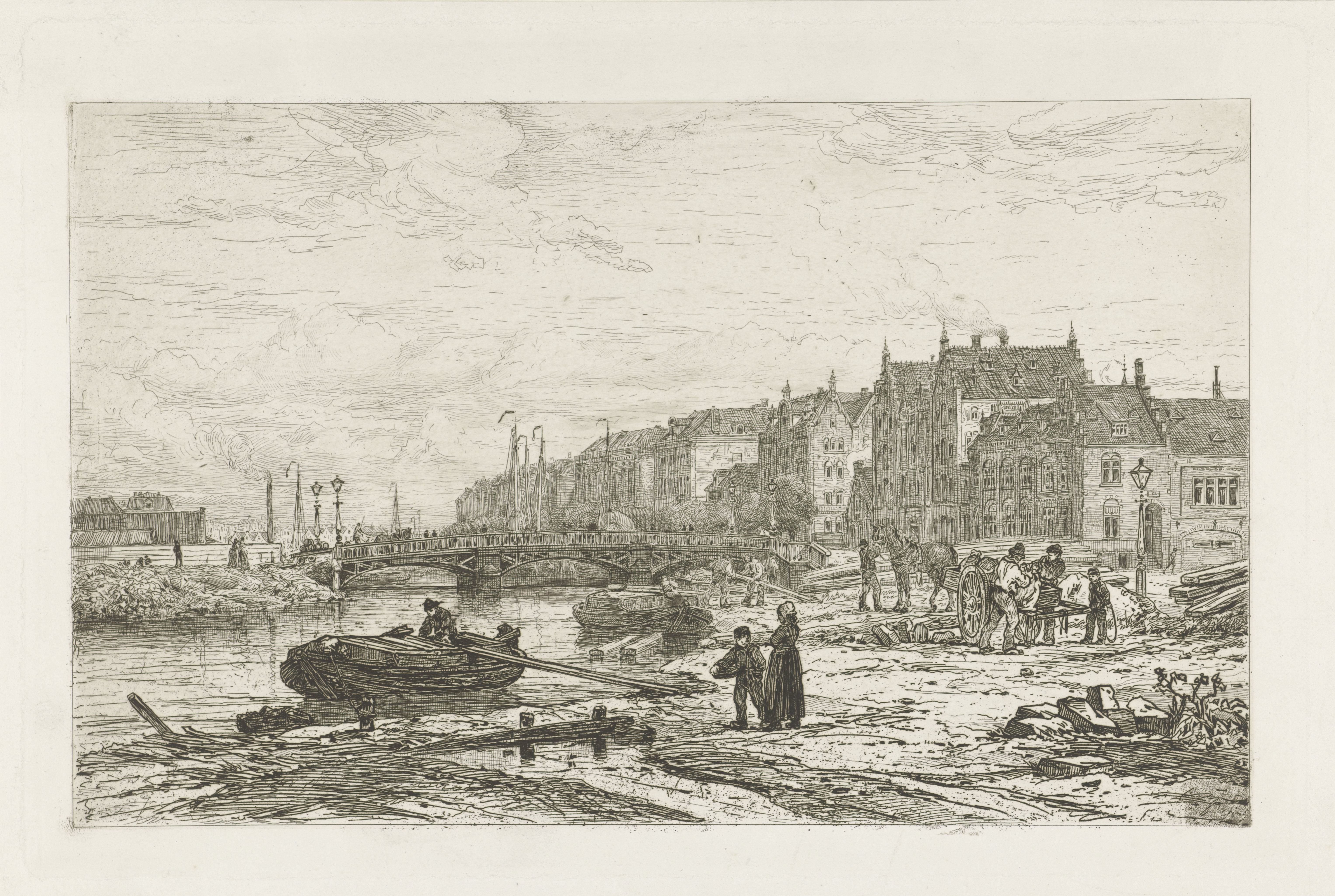 Gezicht op de Stadhouderskade