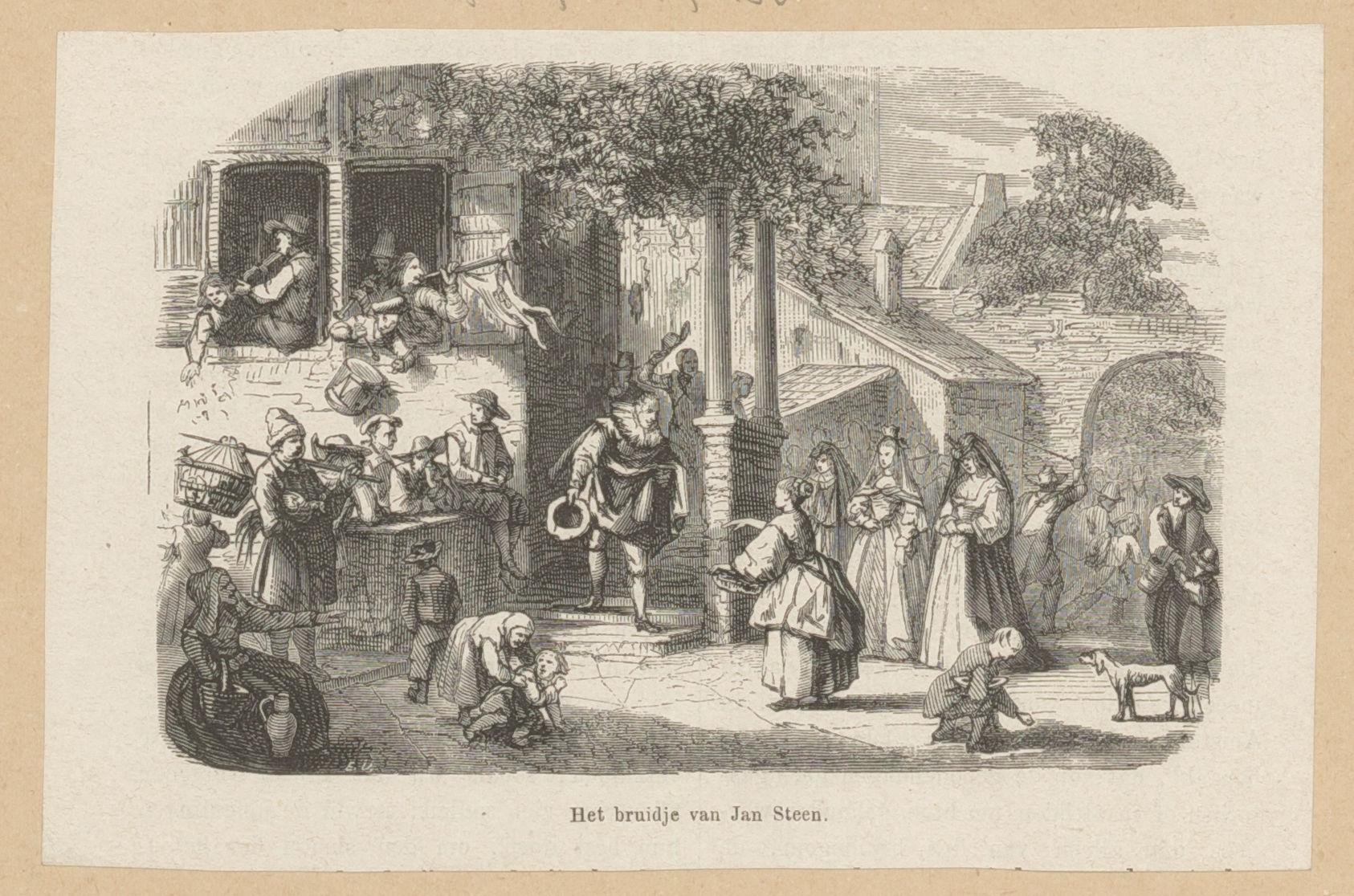 Het bruidje van Jan Steen