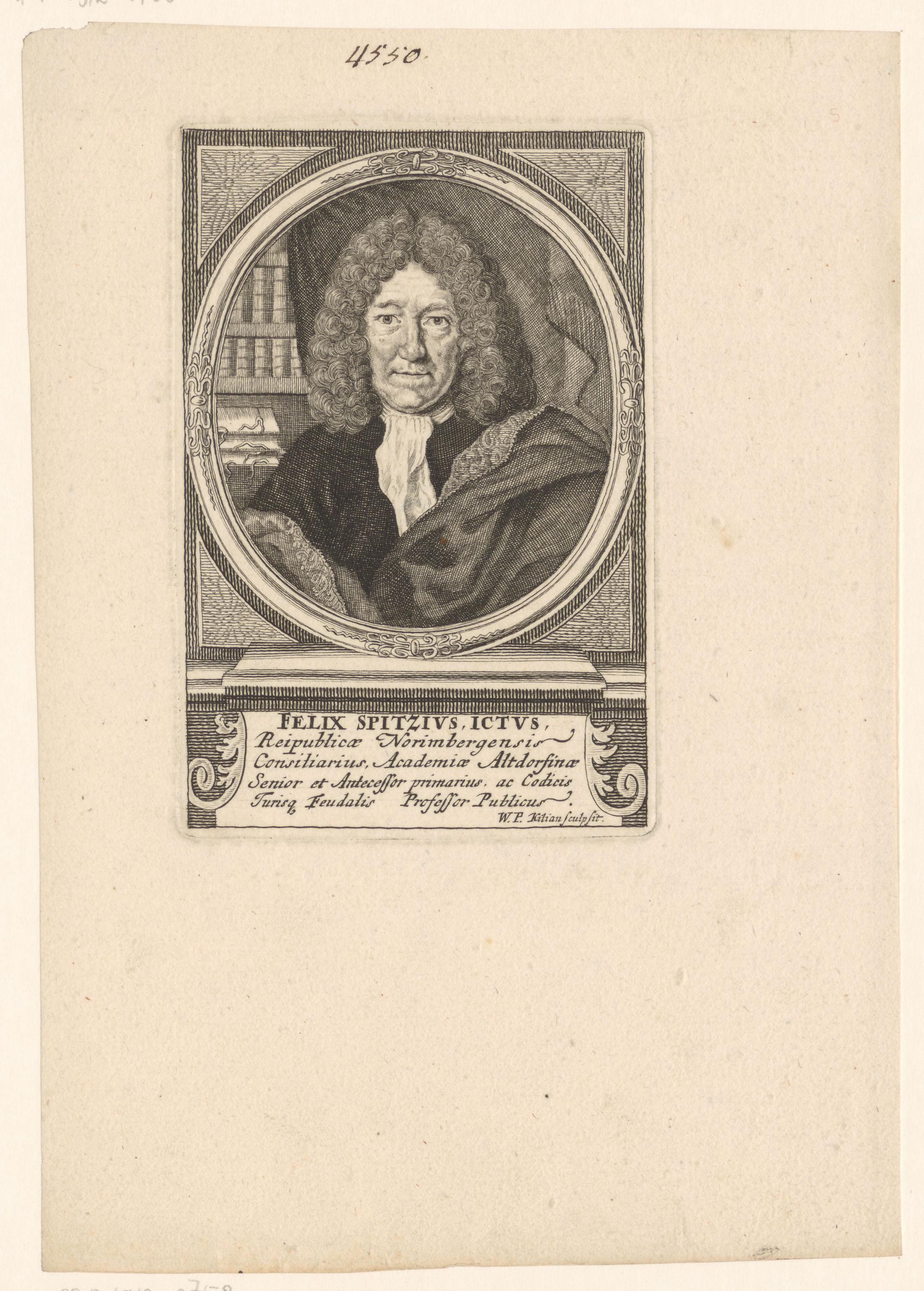 Portret van Felix Spitz