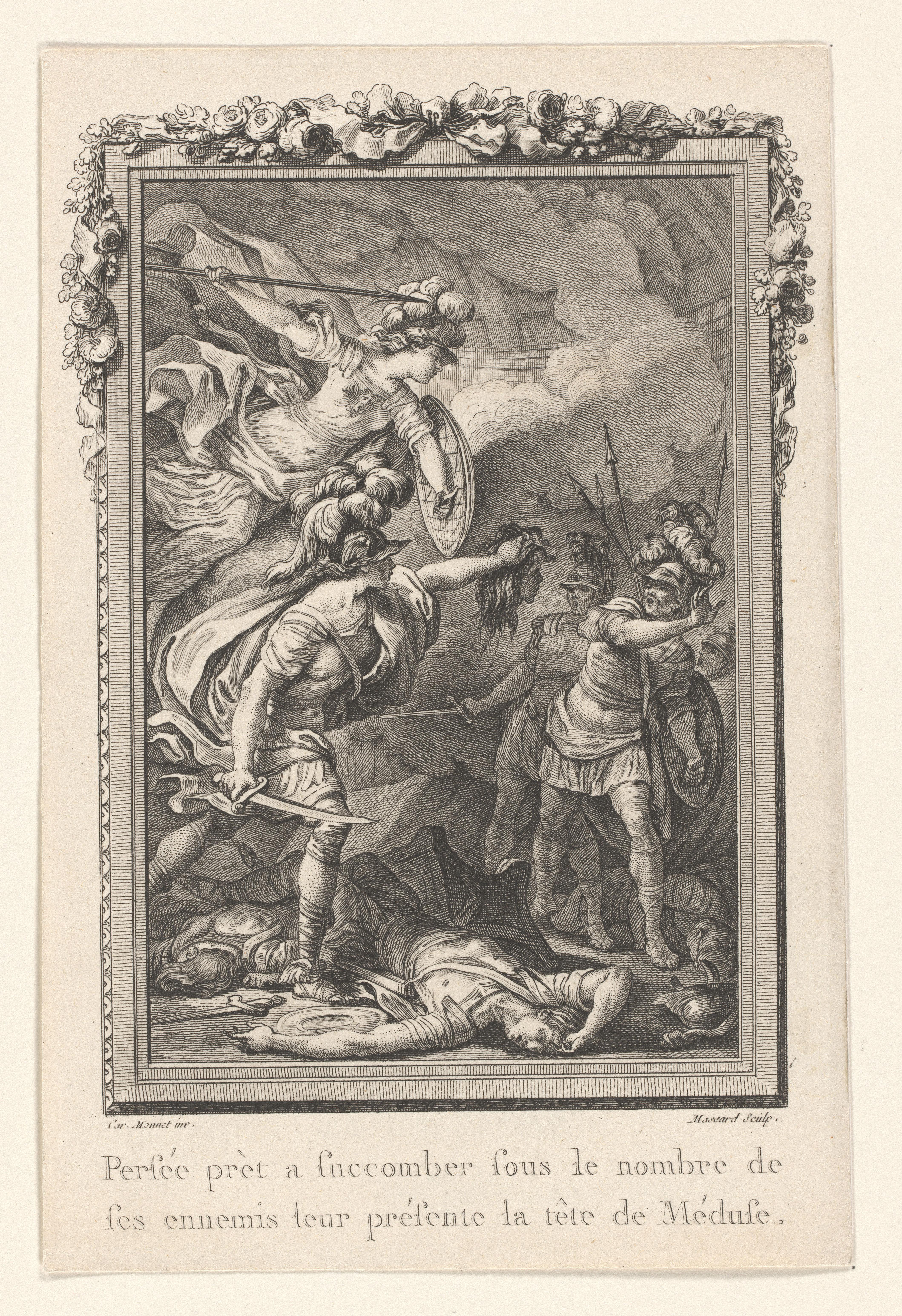 Perseus met het hoofd van Medusa