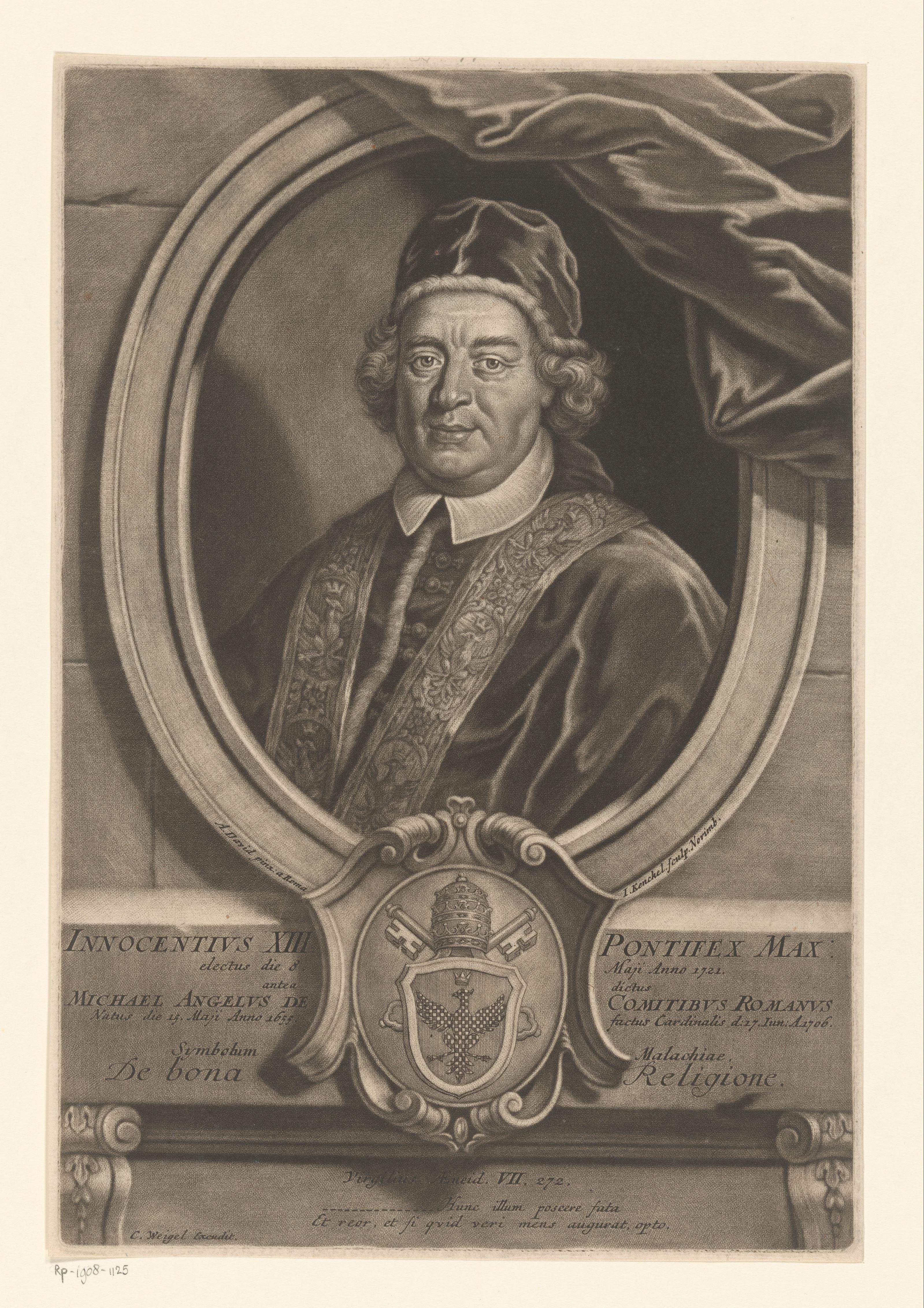 Portret van Innocentius XIII