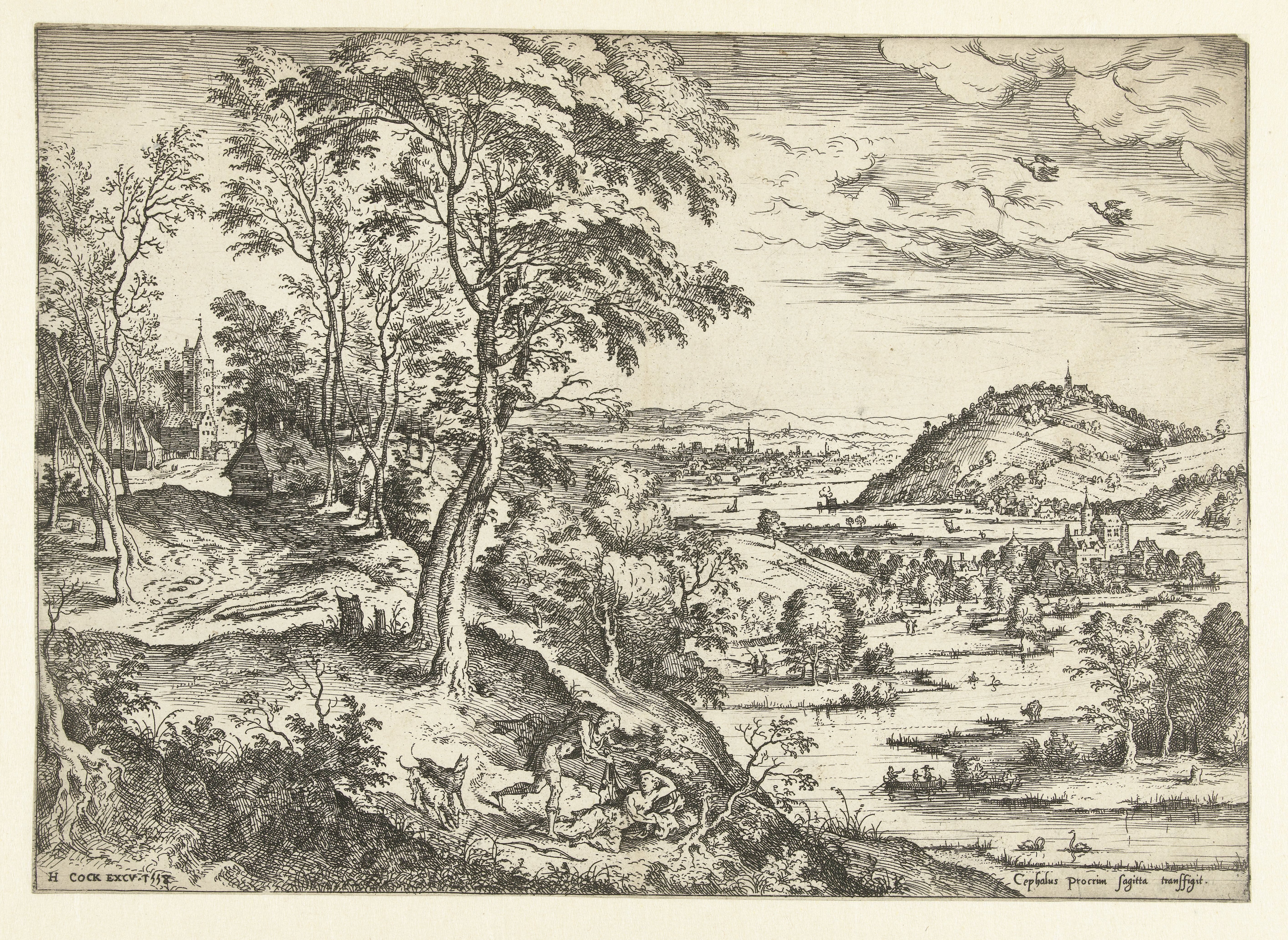 Cephalus en Procris