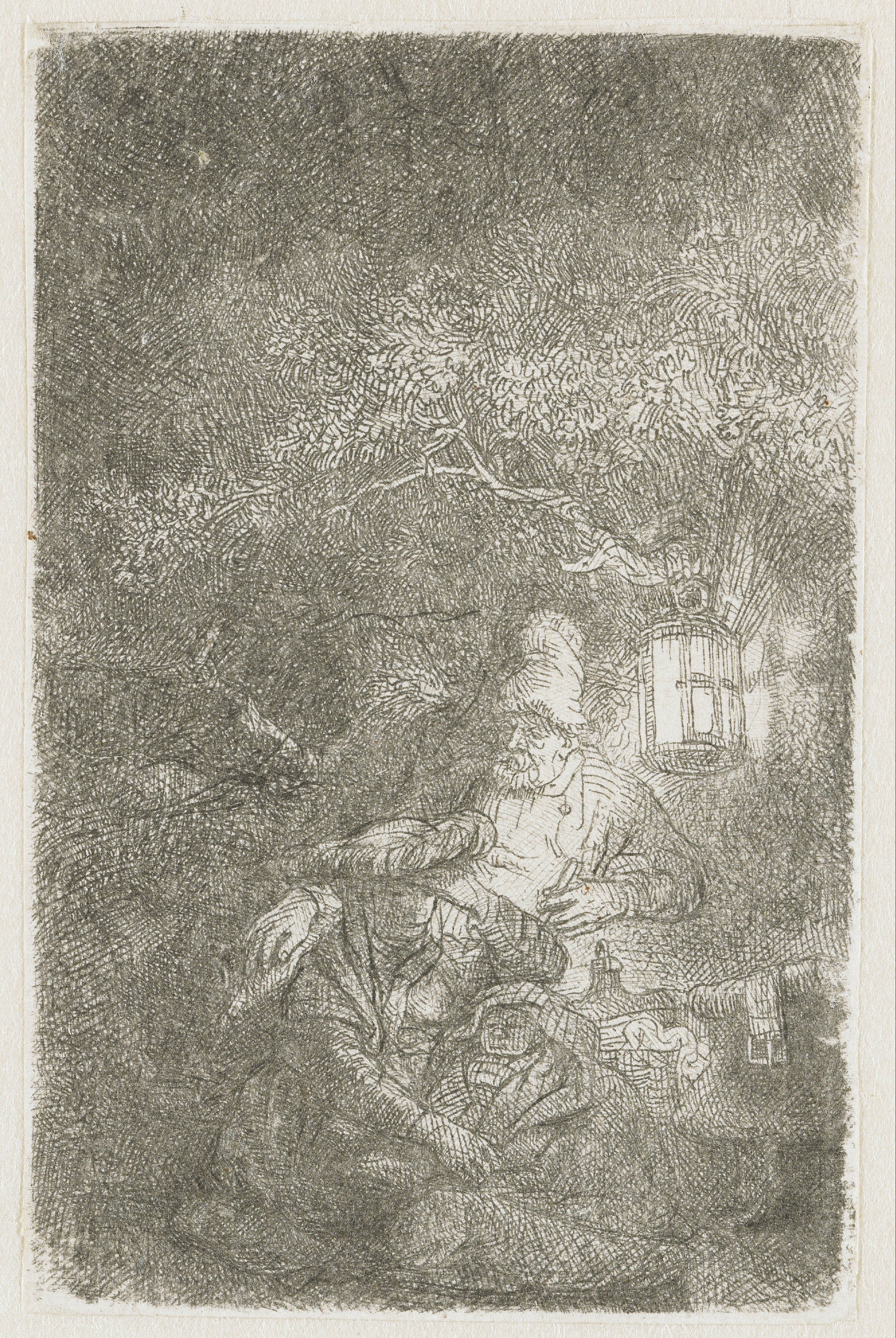 The rest on the flight into Egypt: a night piece