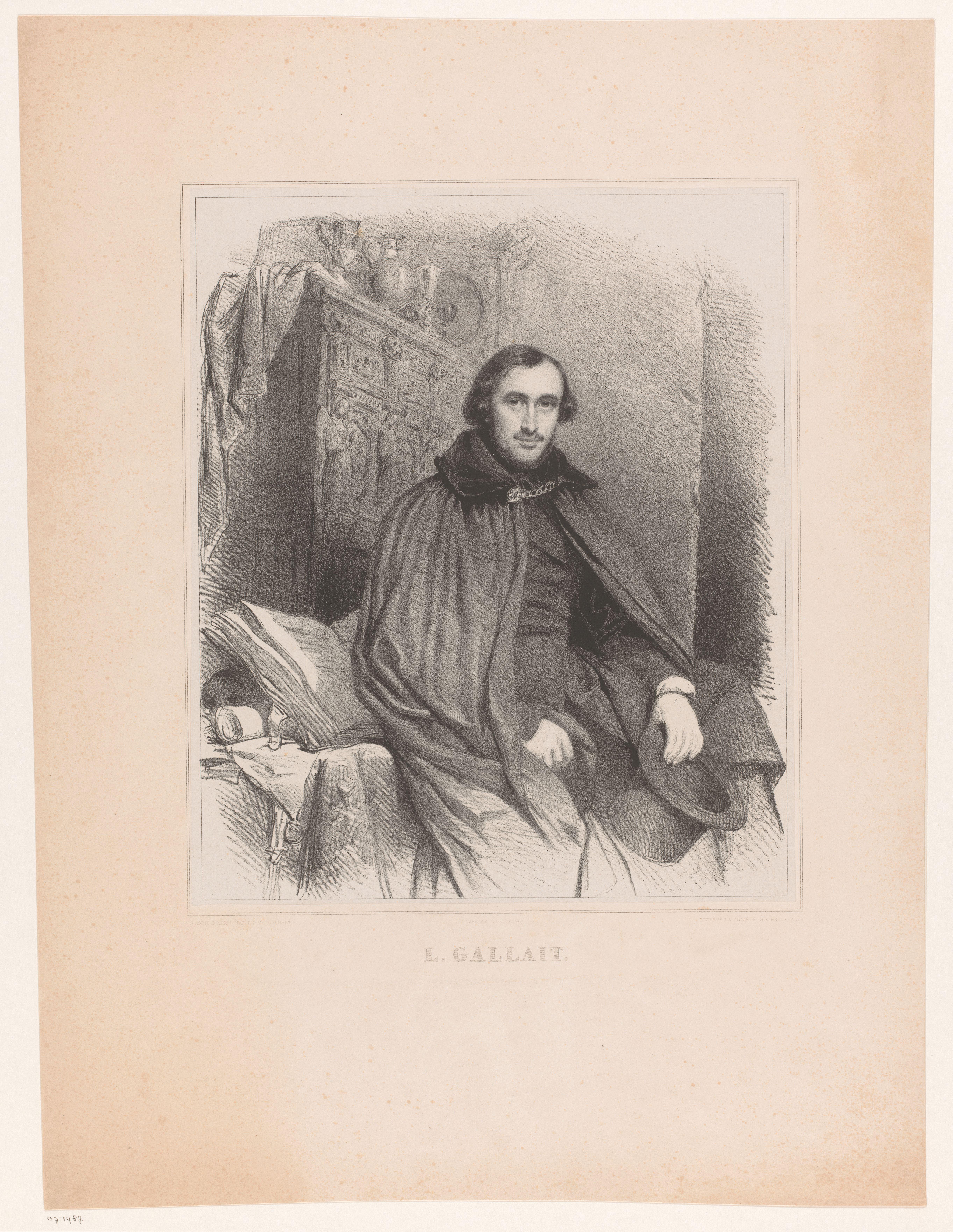 Portret van Louis Gallait