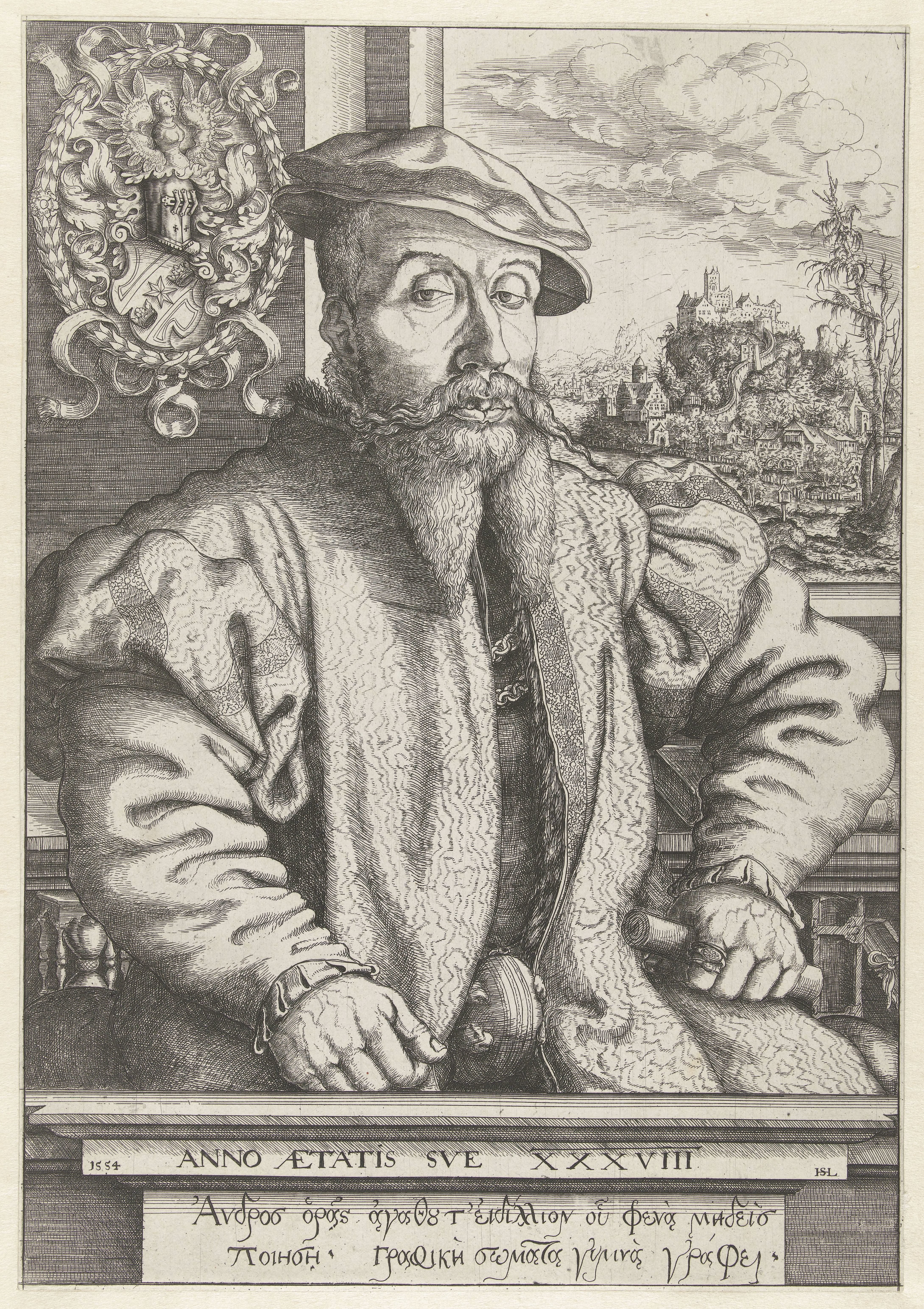Portret van Dr. Georg Roggenbach