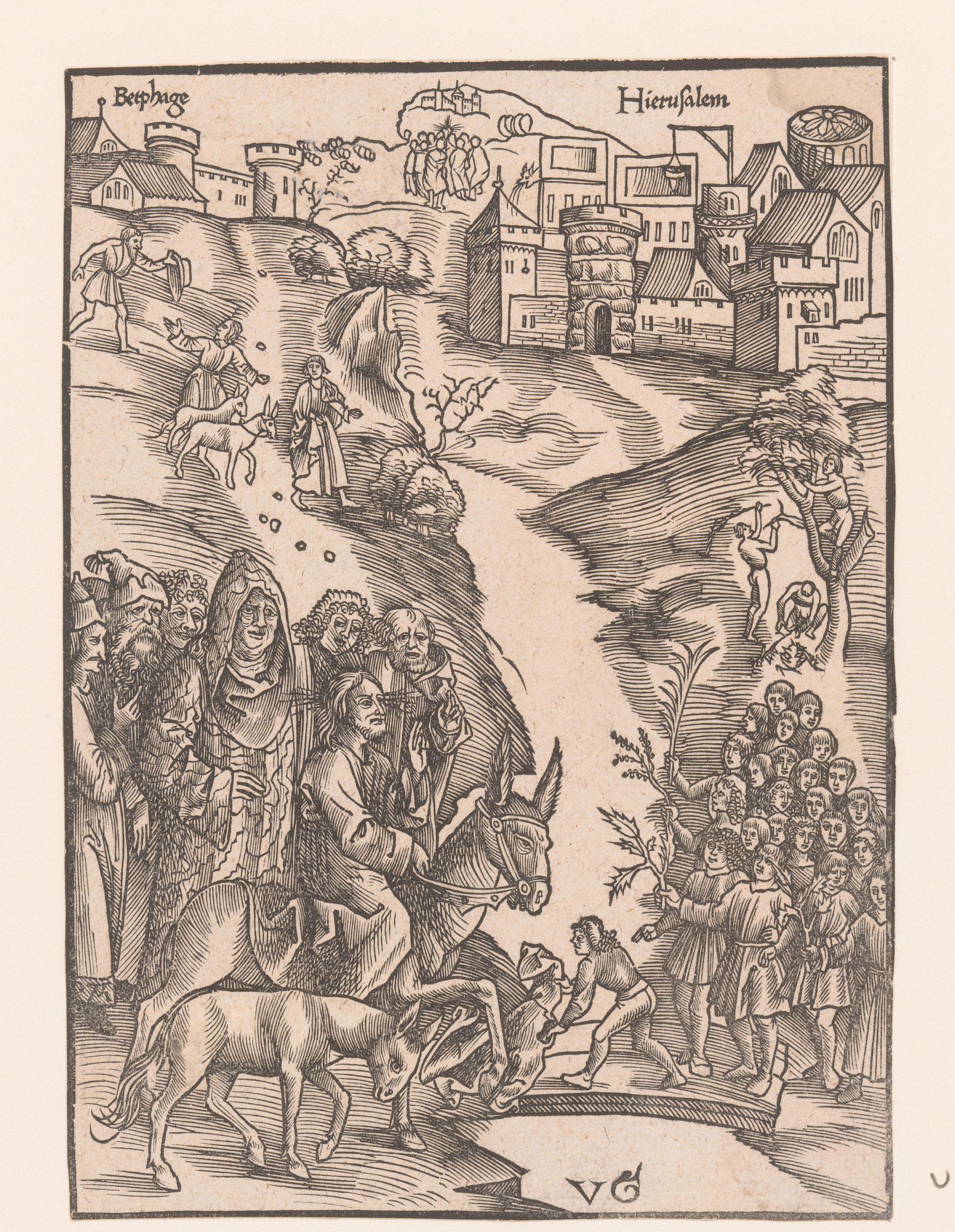 Intocht van Christus in Jerzalem