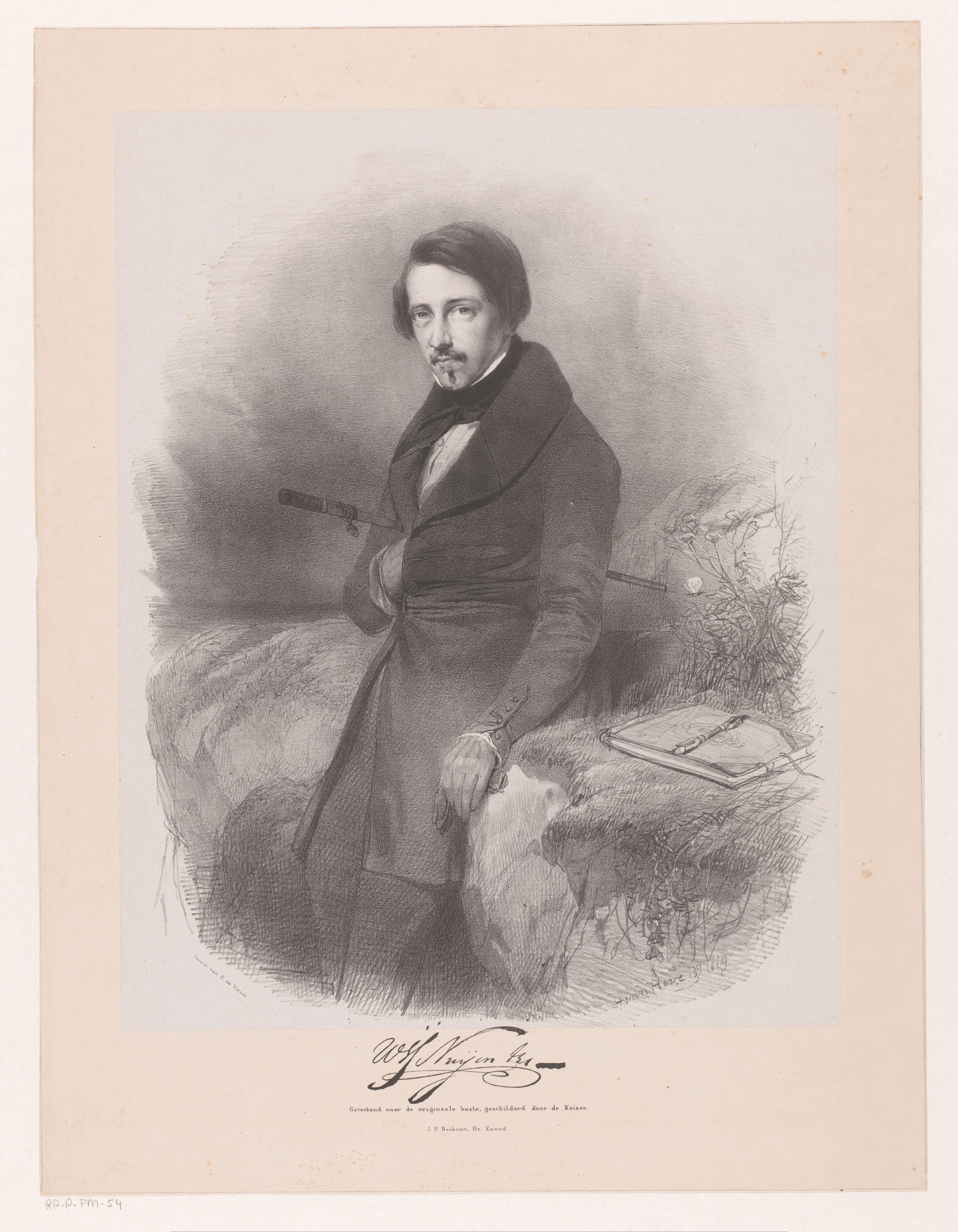 Portret van Wijnand Nuijen