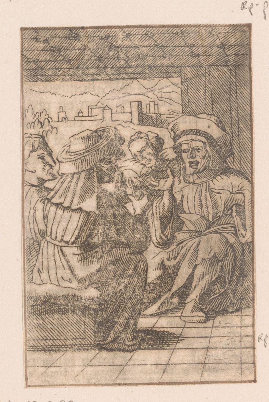 Vier theologen discussiëren over de bestraffing van ketters