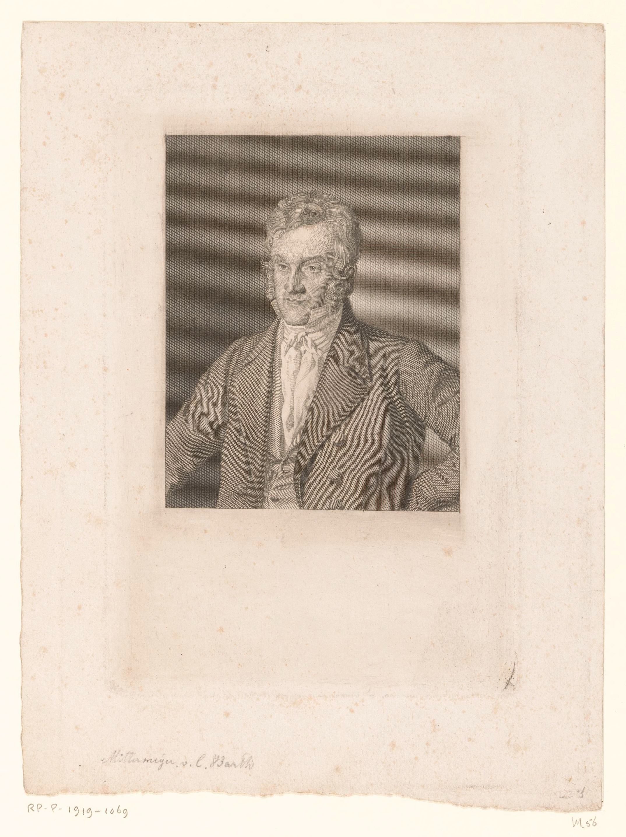 Portret van Karl Joseph Anton Mittermaier