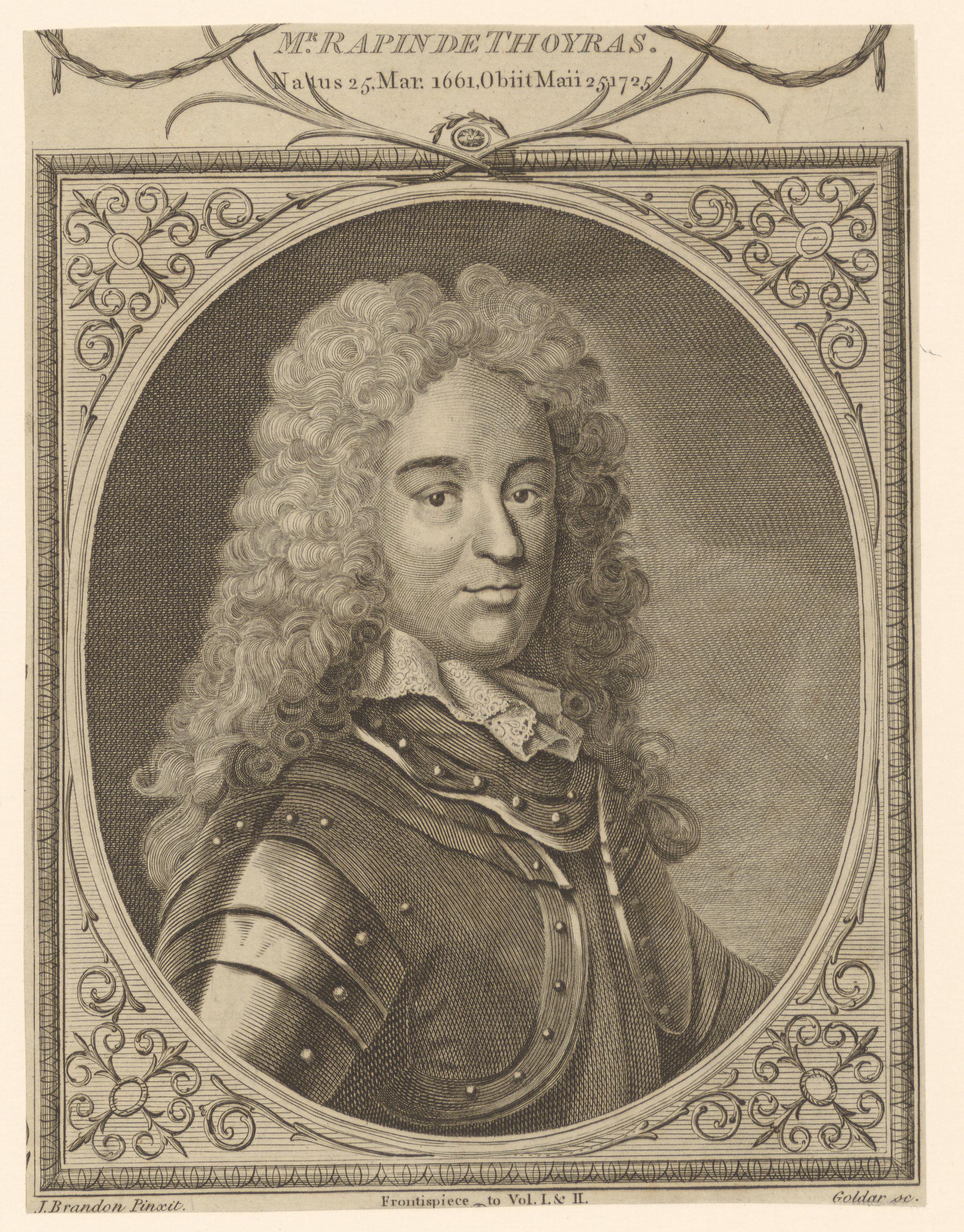 Portret van Paul de Rapin