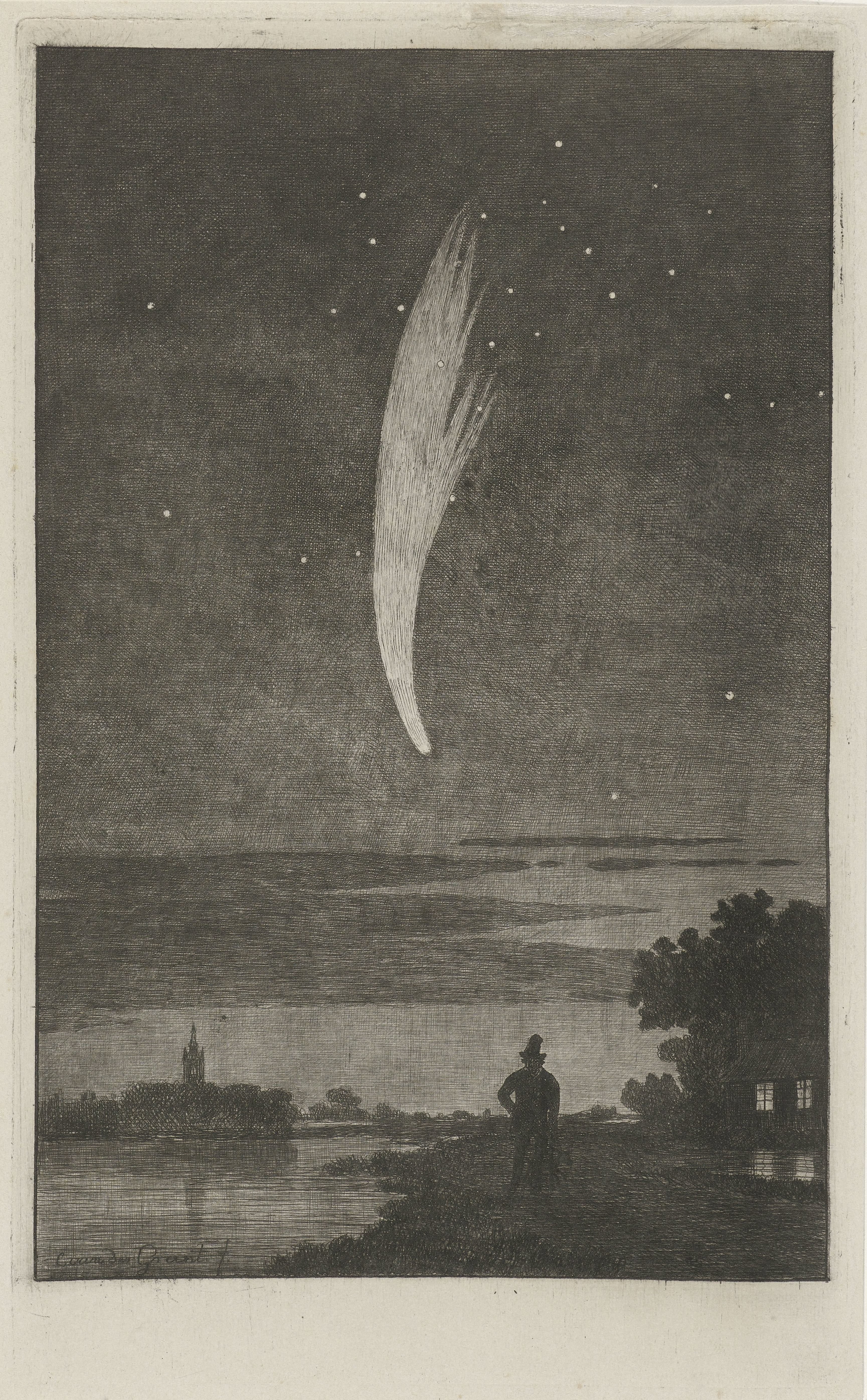 De komeet van Donati, 1858