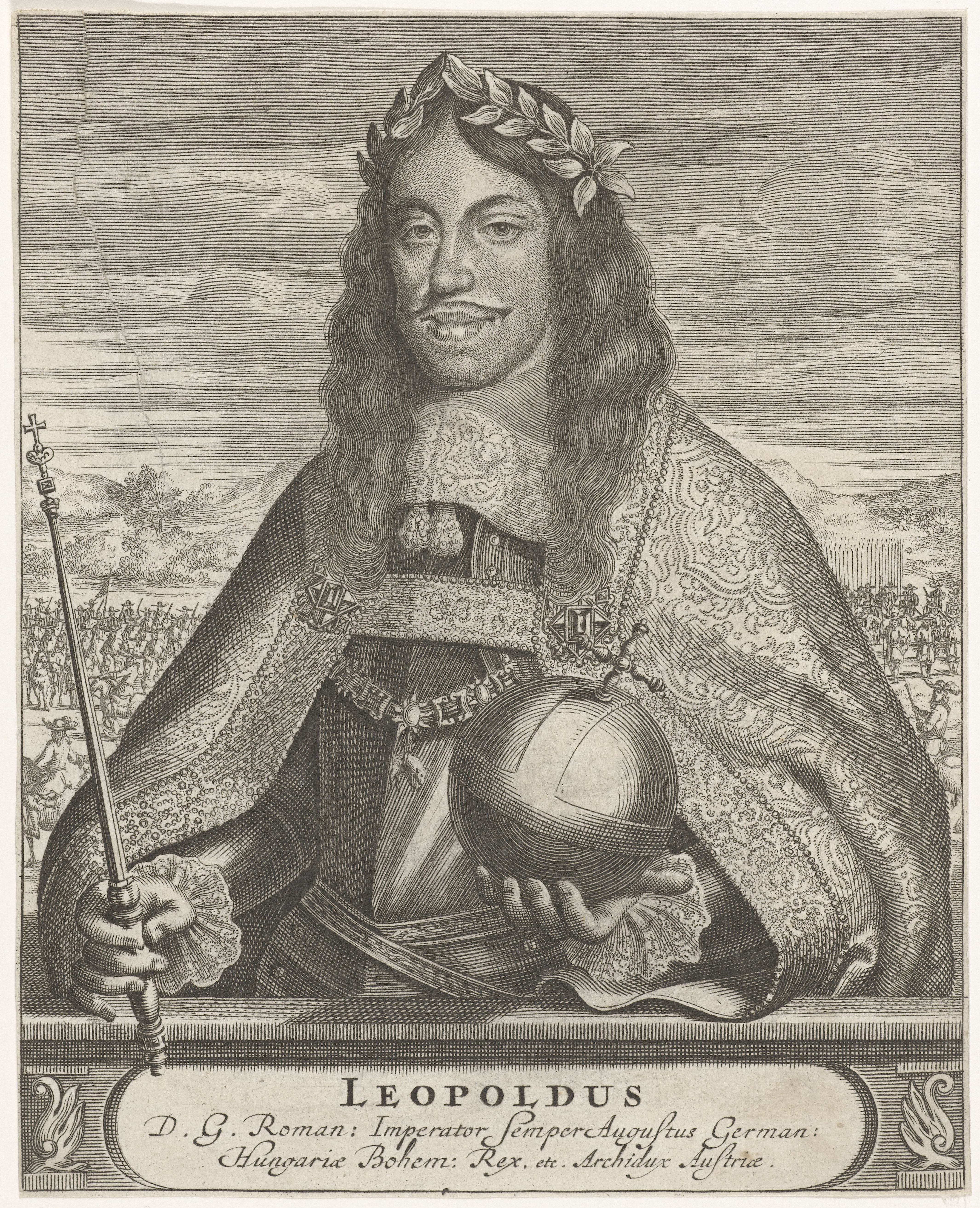 Portret van keizer Leopold I