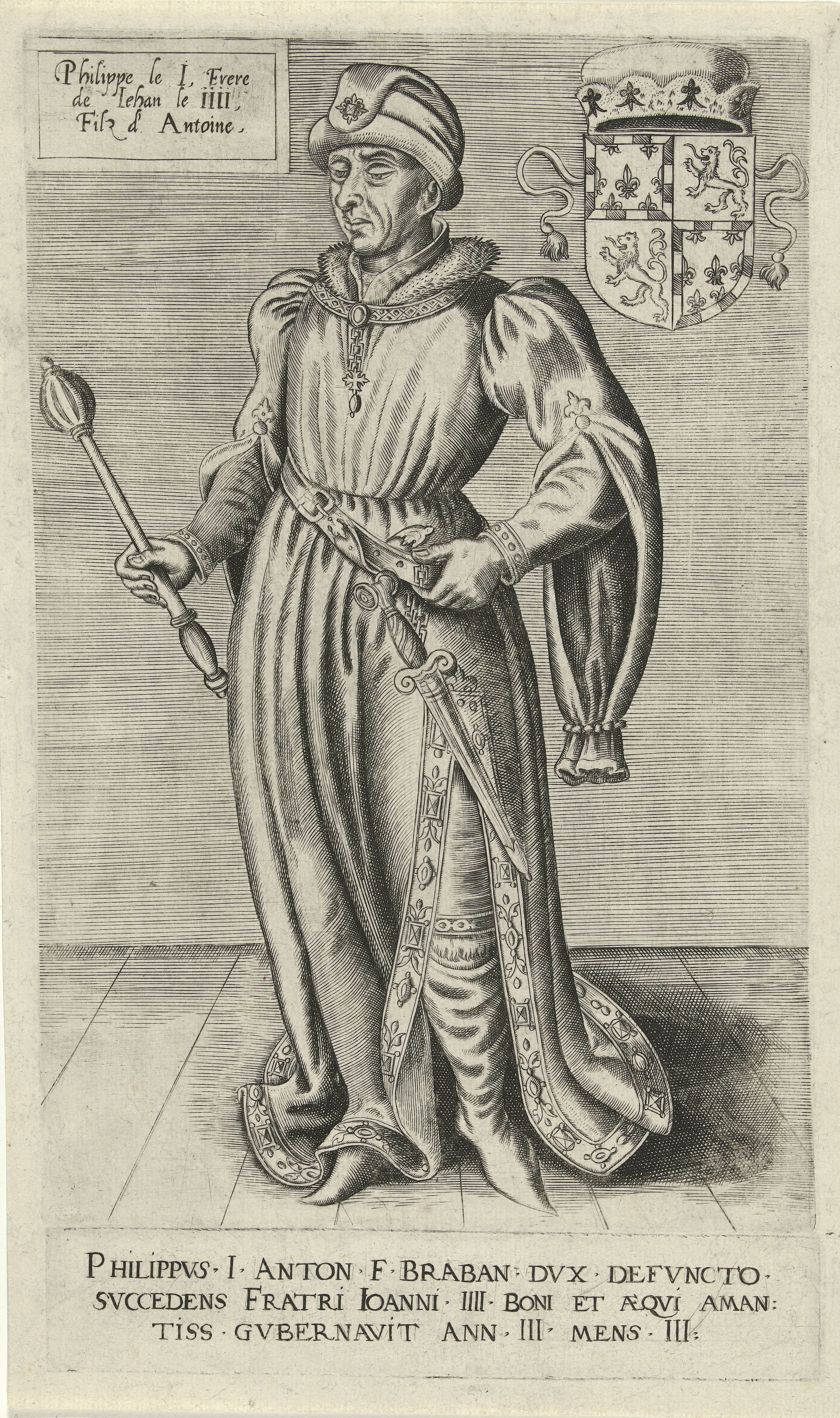 Portret van Filips van Saint-Pol
