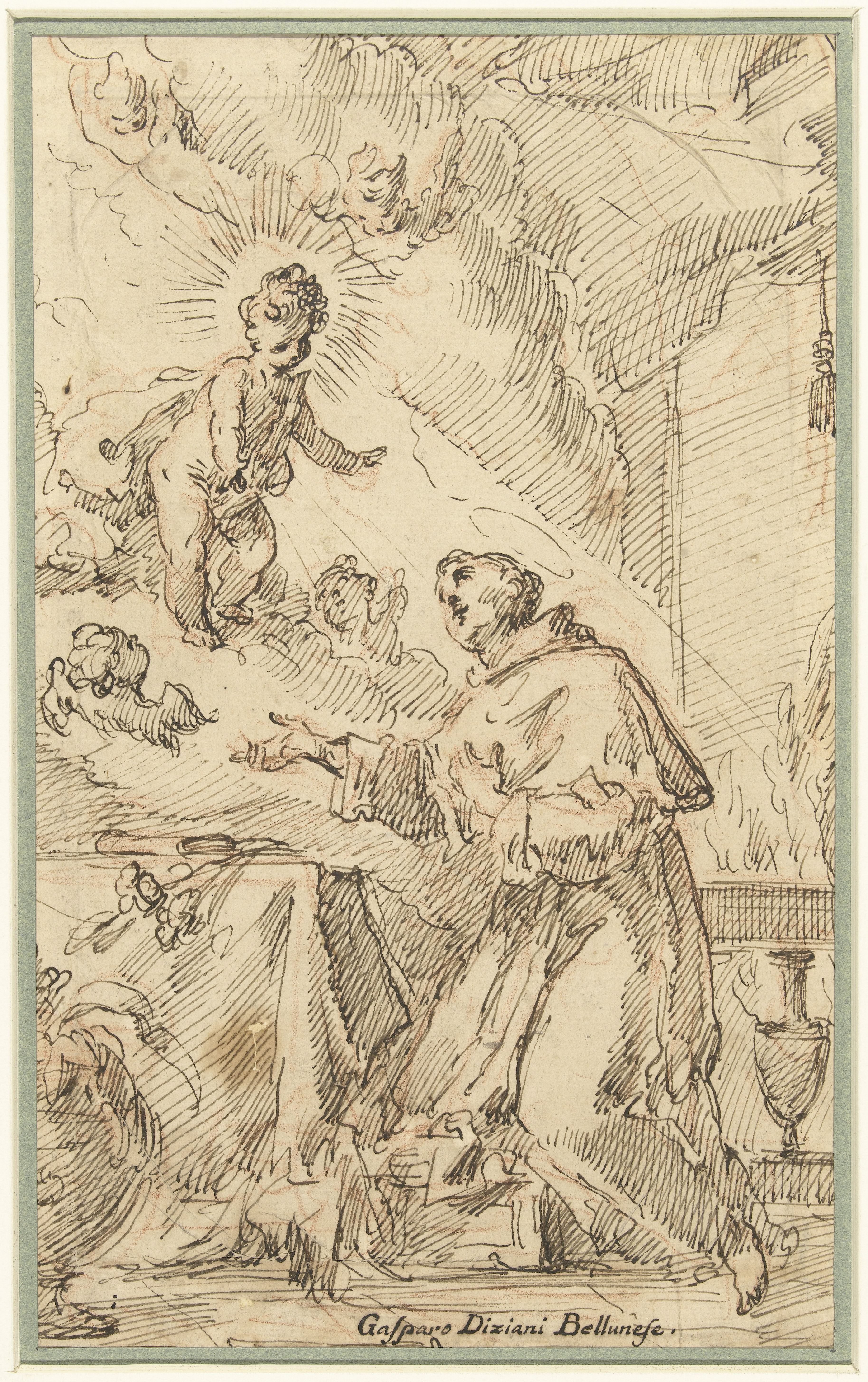 Het Christuskind verschijnt aan H. Antonius van Padua