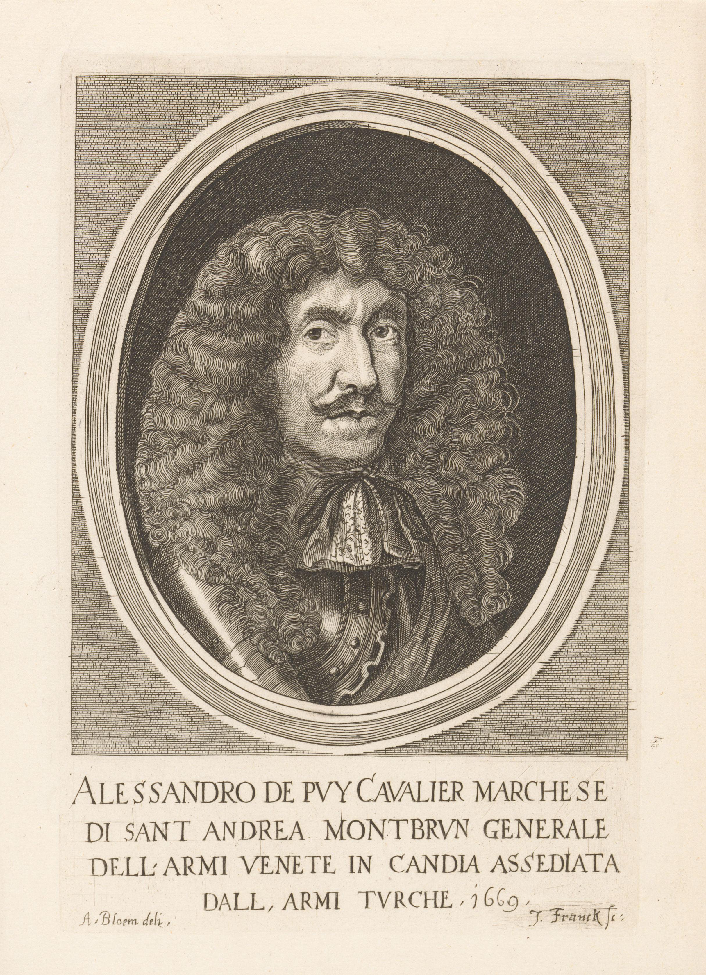 Portret van Alexandre de Saint-André Dupuy-Montbrun