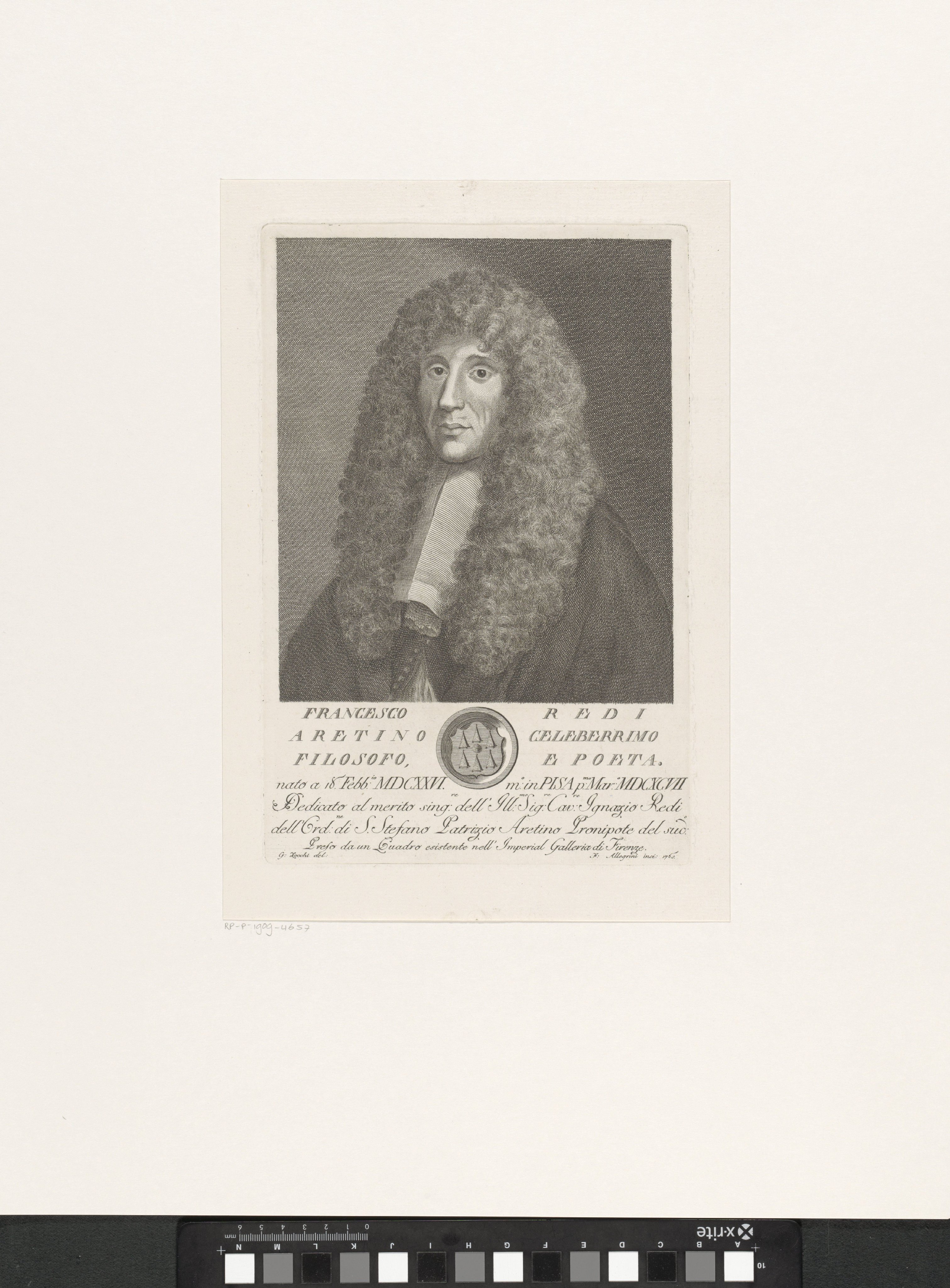 Portret van Francesco Redi