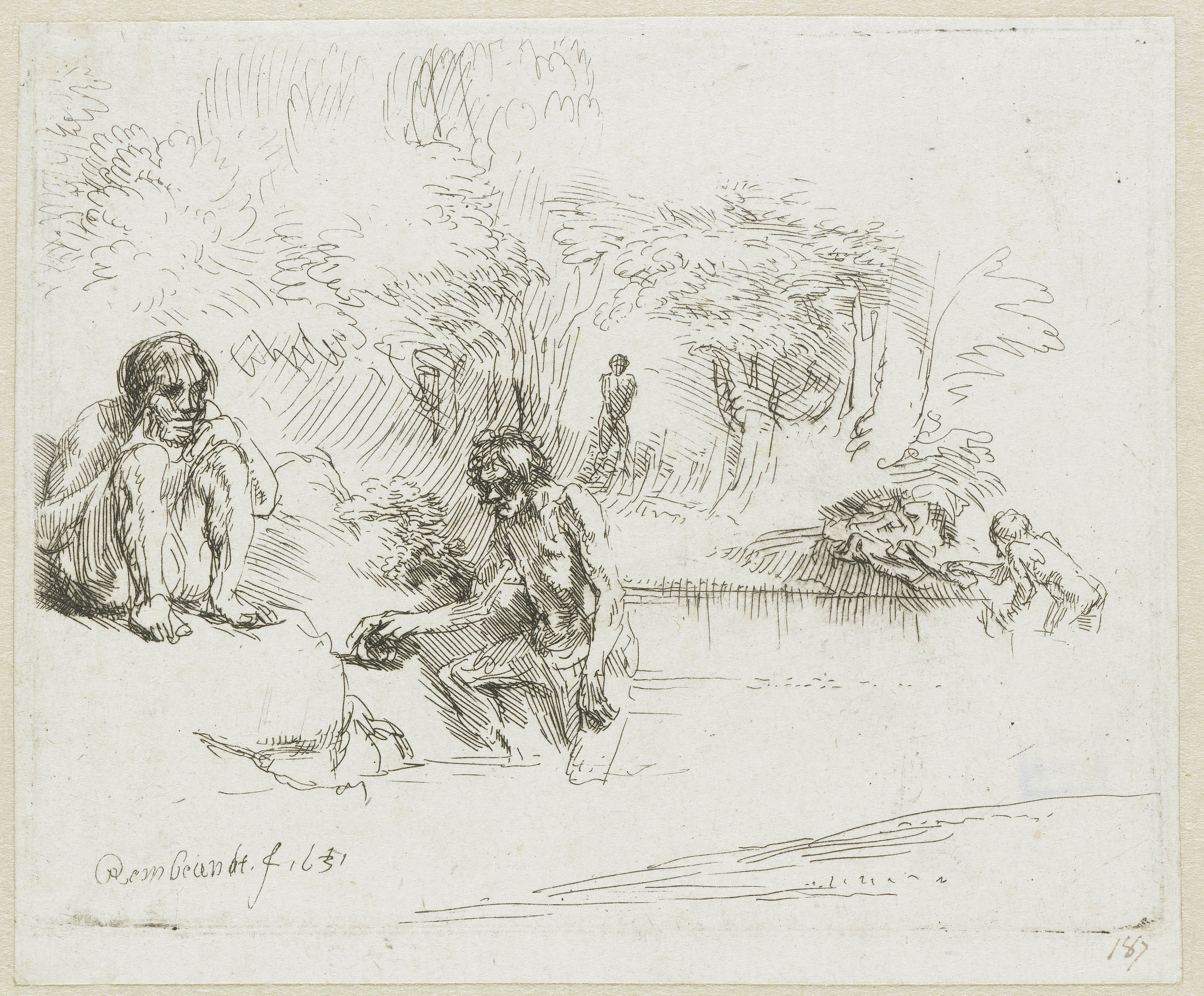 The bathers
