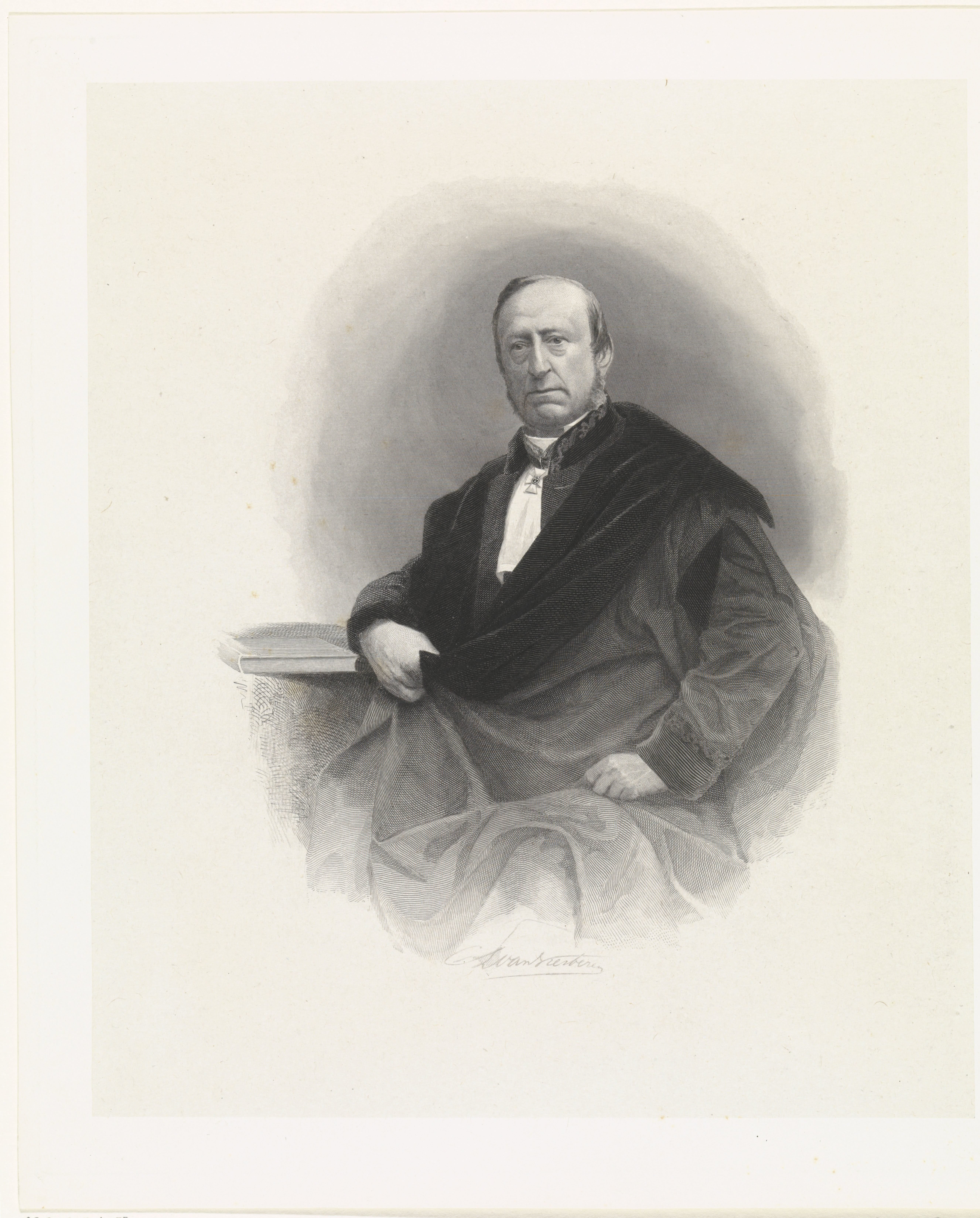 Portret van Jan van Geuns