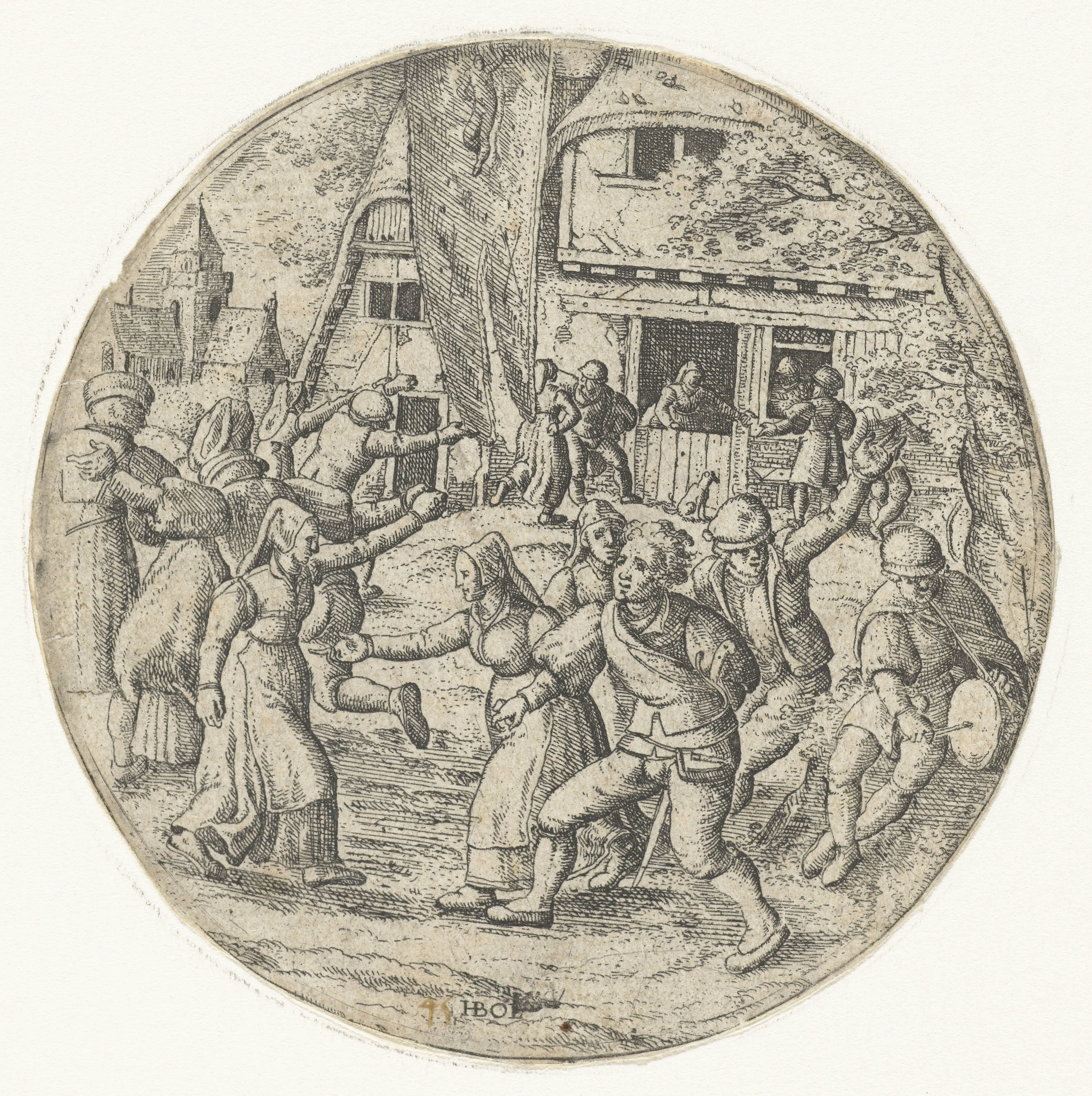 Dansende boeren