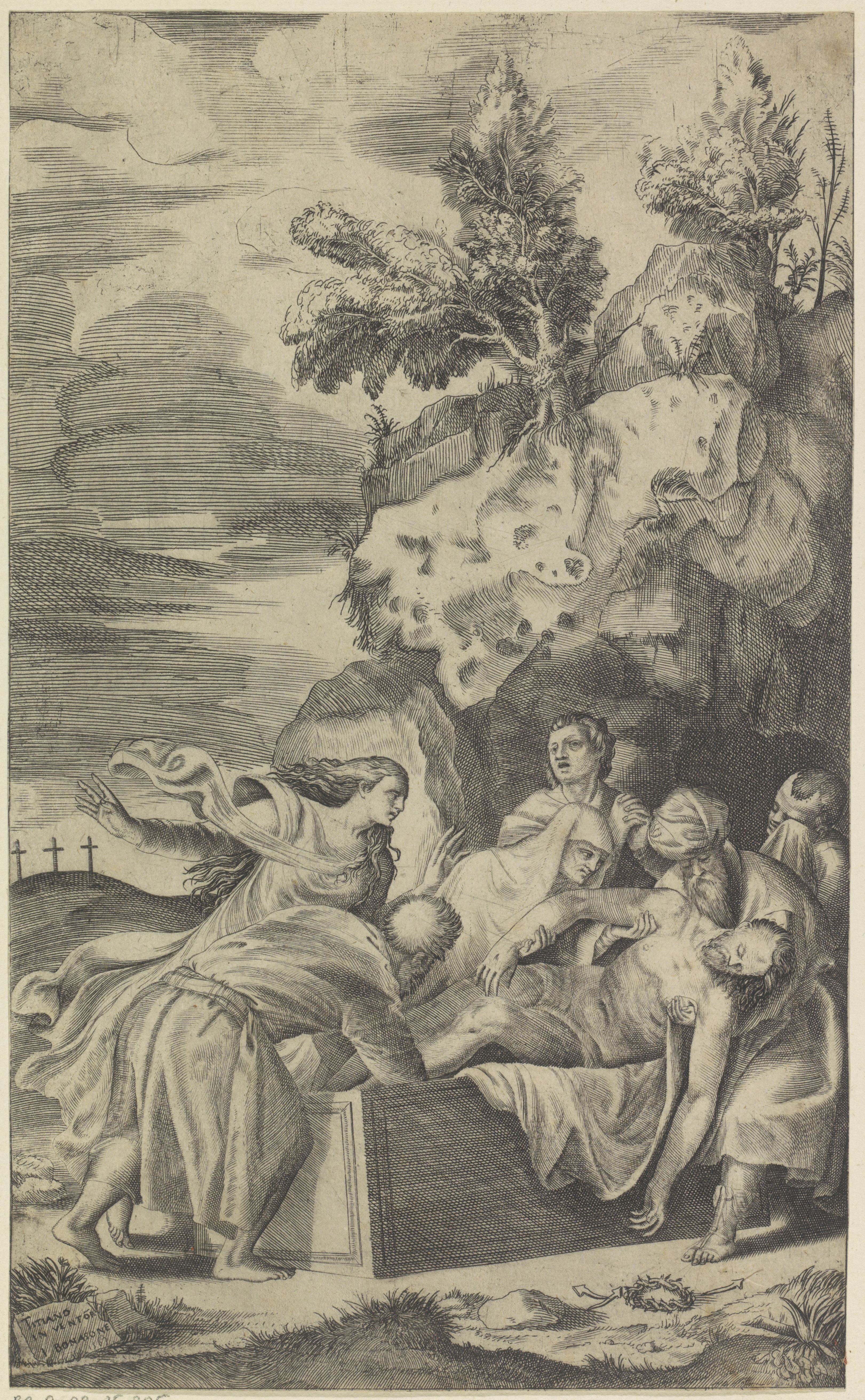 Graflegging van Christus