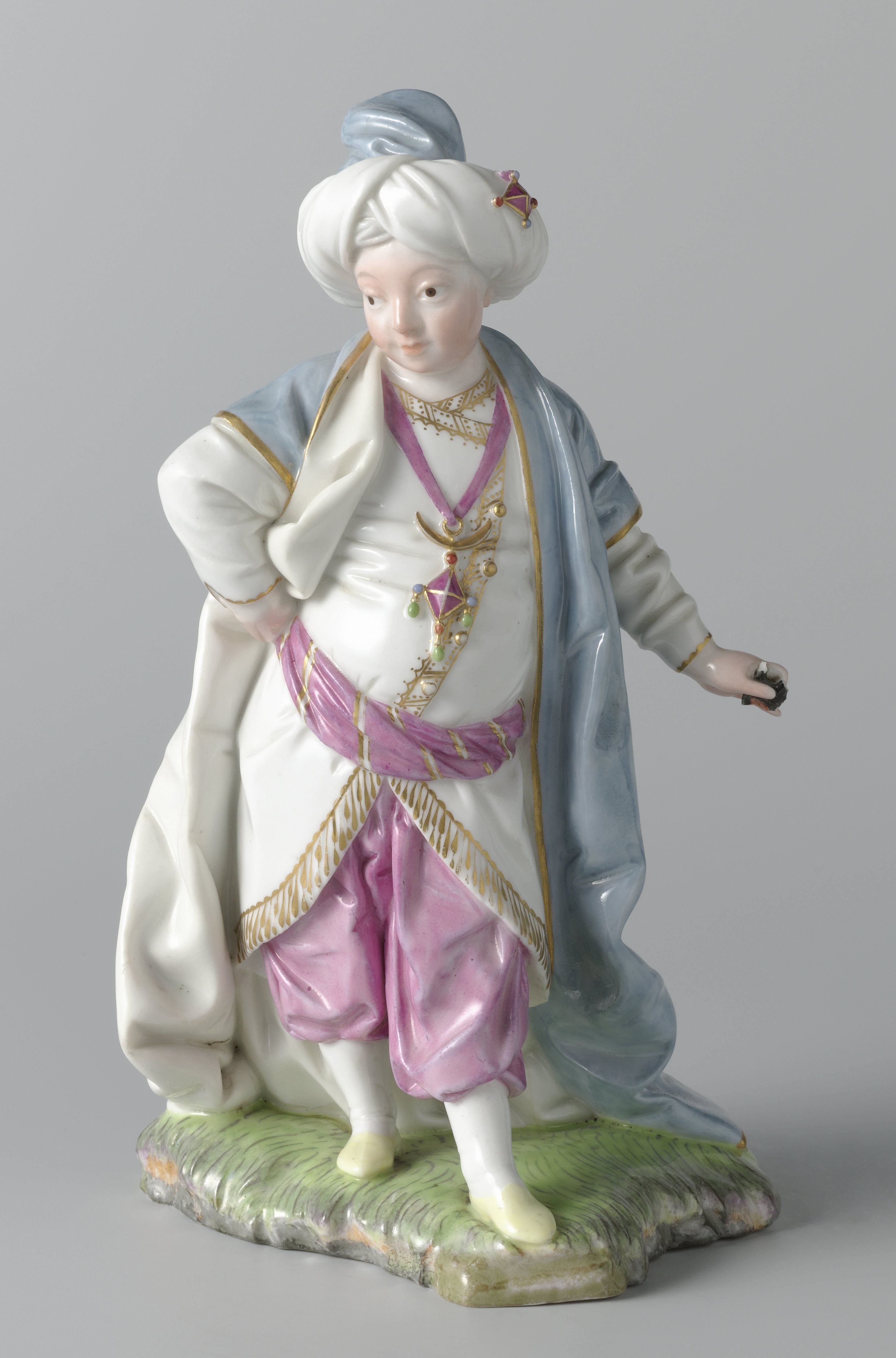 Boy and Girl in Oriental Dress