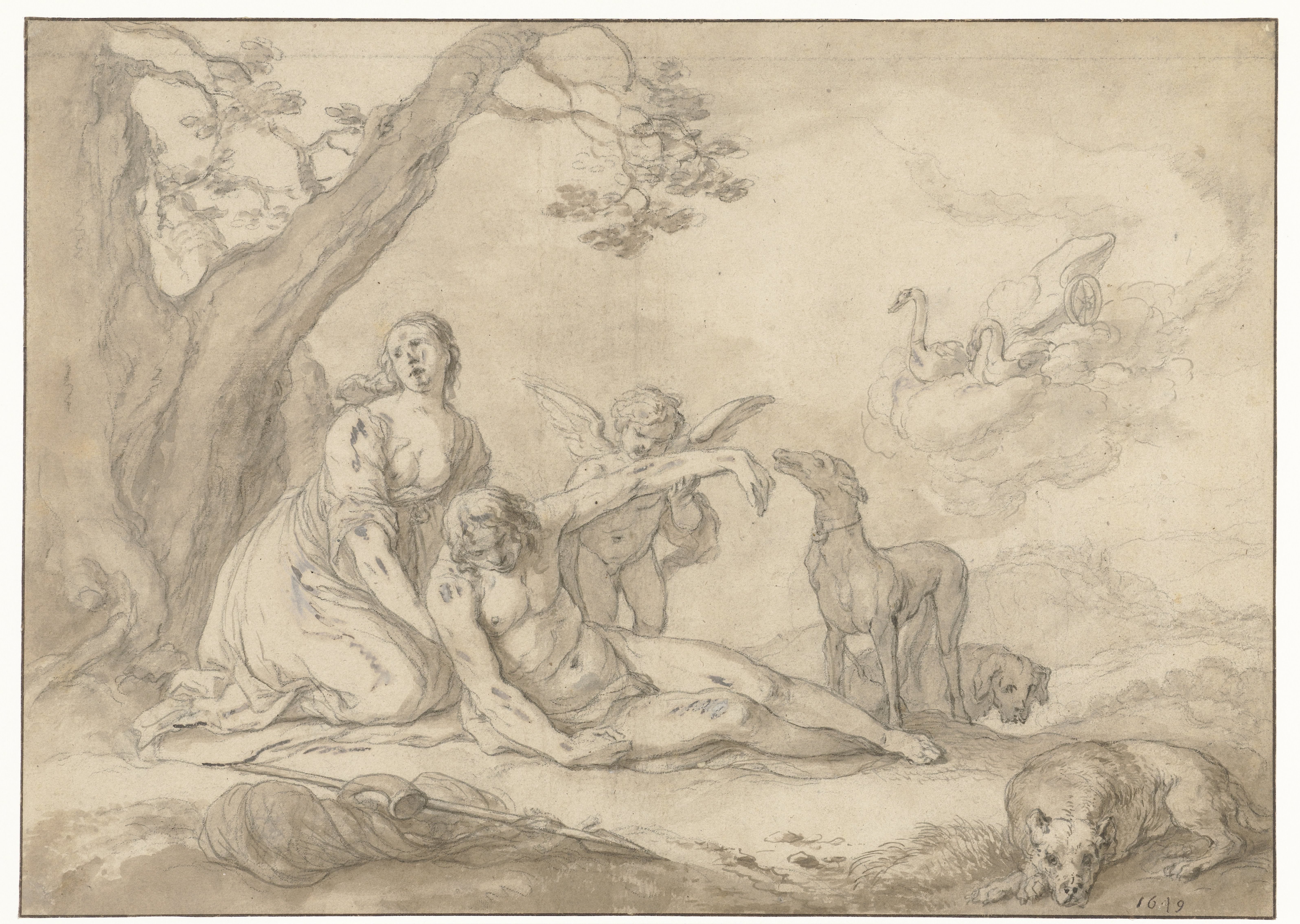 Diana en Endymion