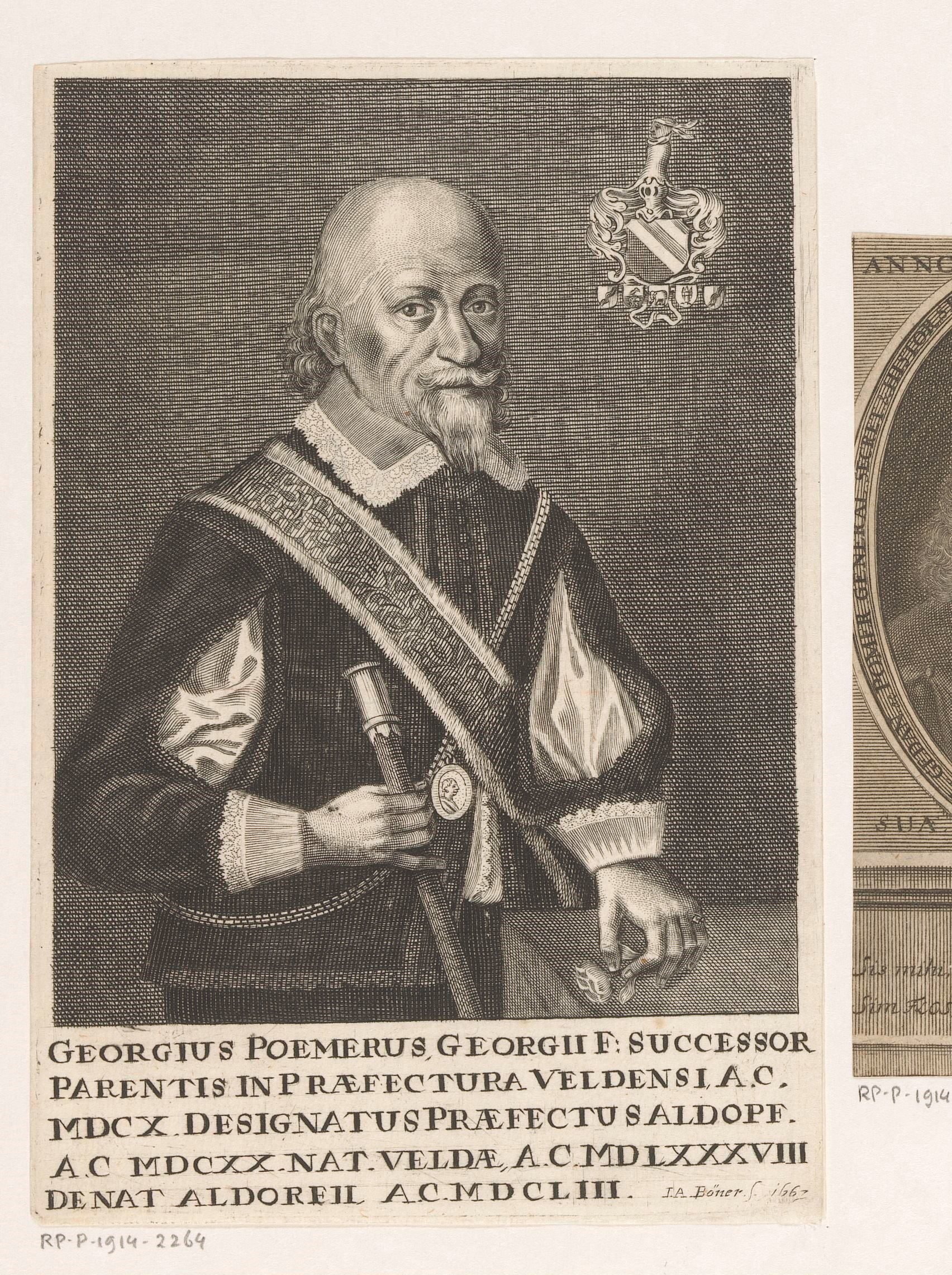 Portret van Georg II Pömer