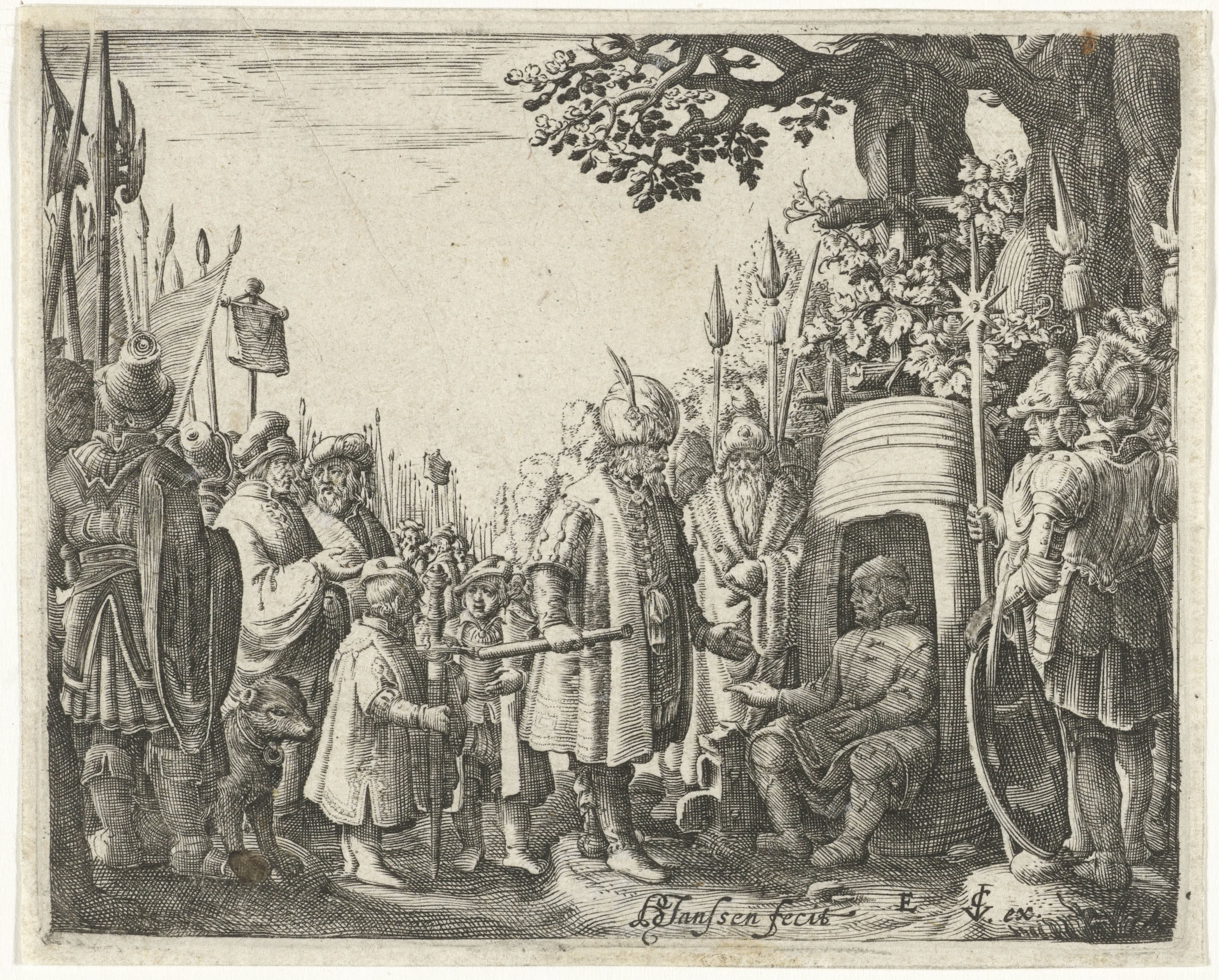 Alexander de Grote en Diogenes