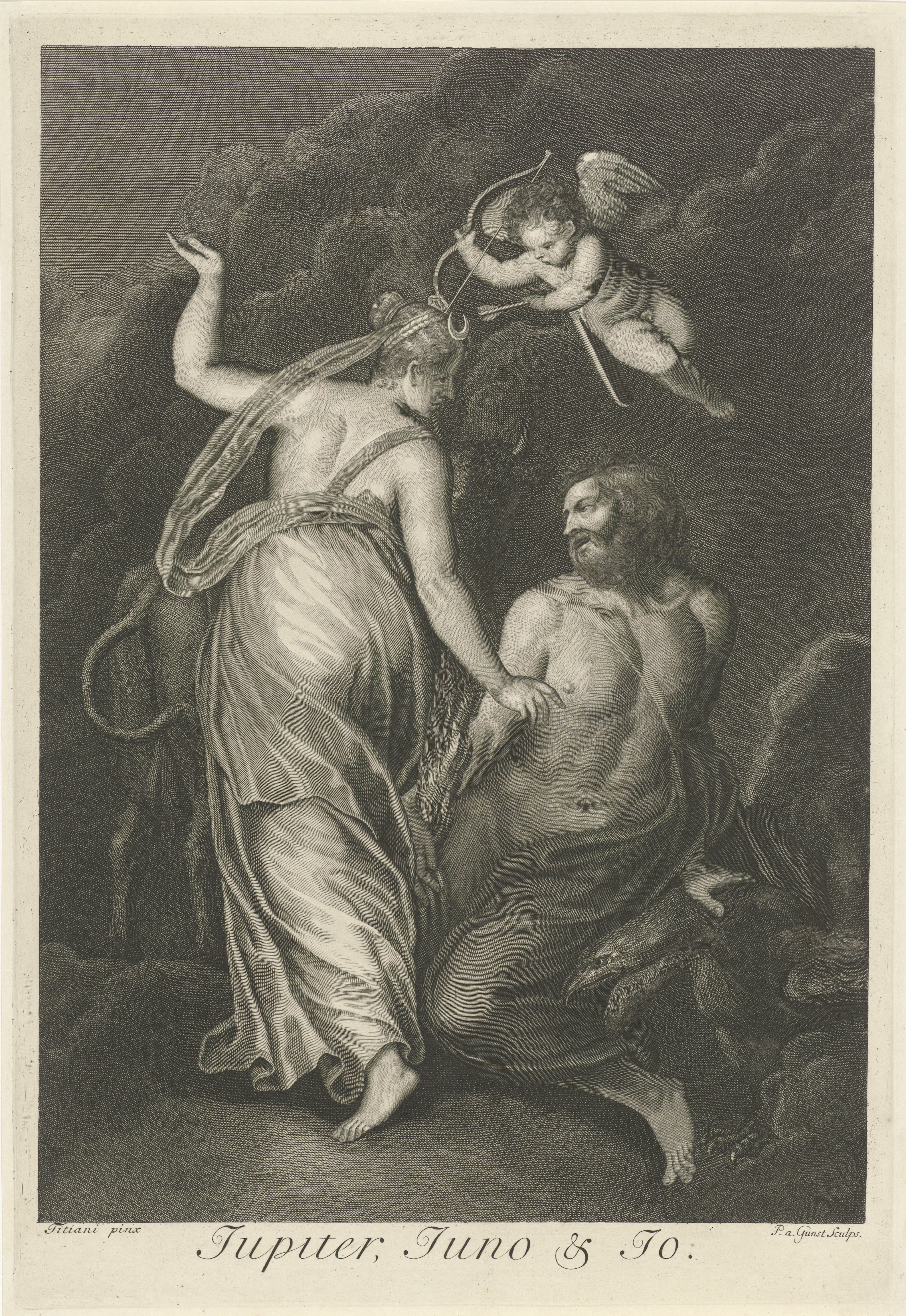 Jupiter, Juno en Io