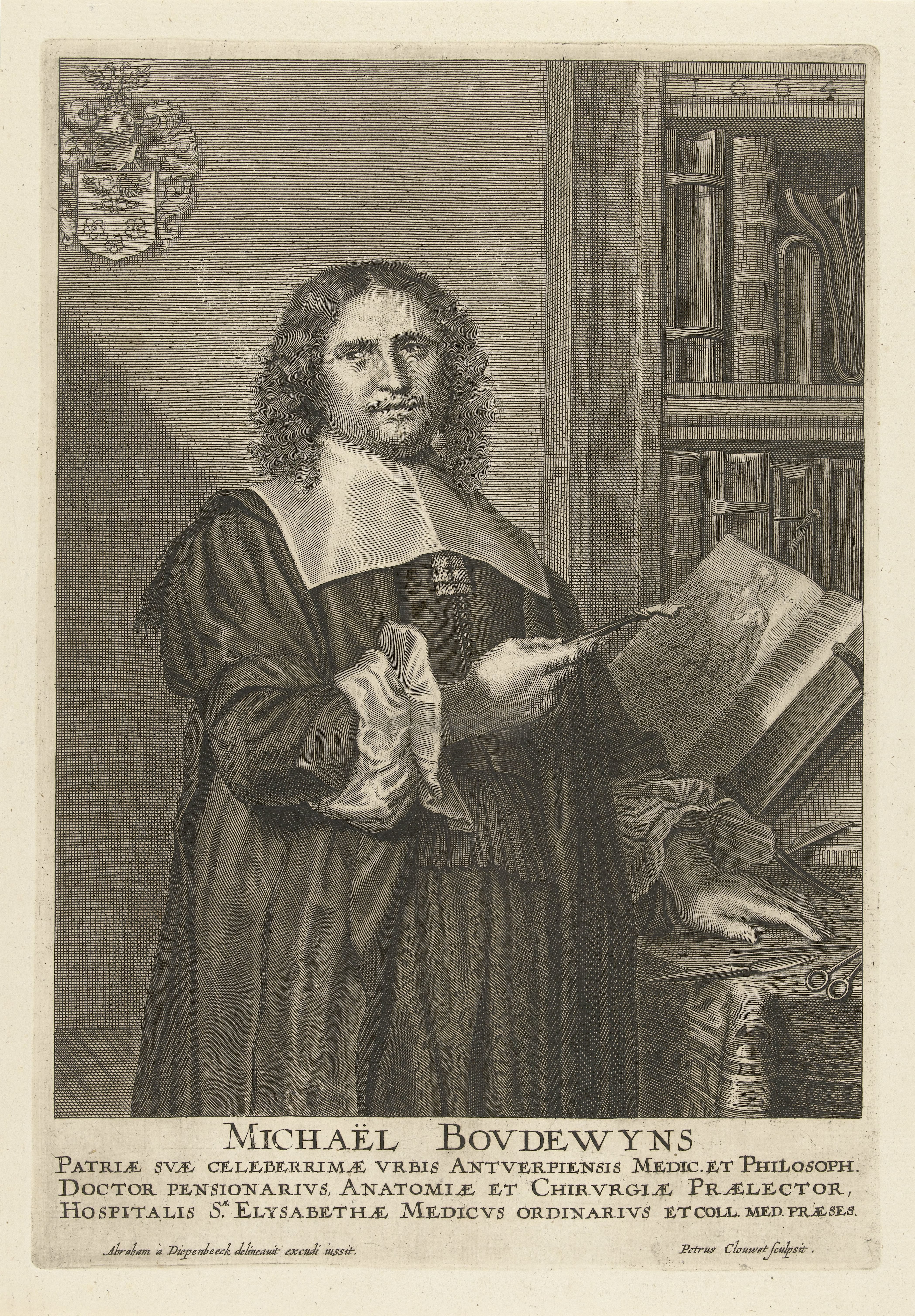Portret van Michiel Boudewijns