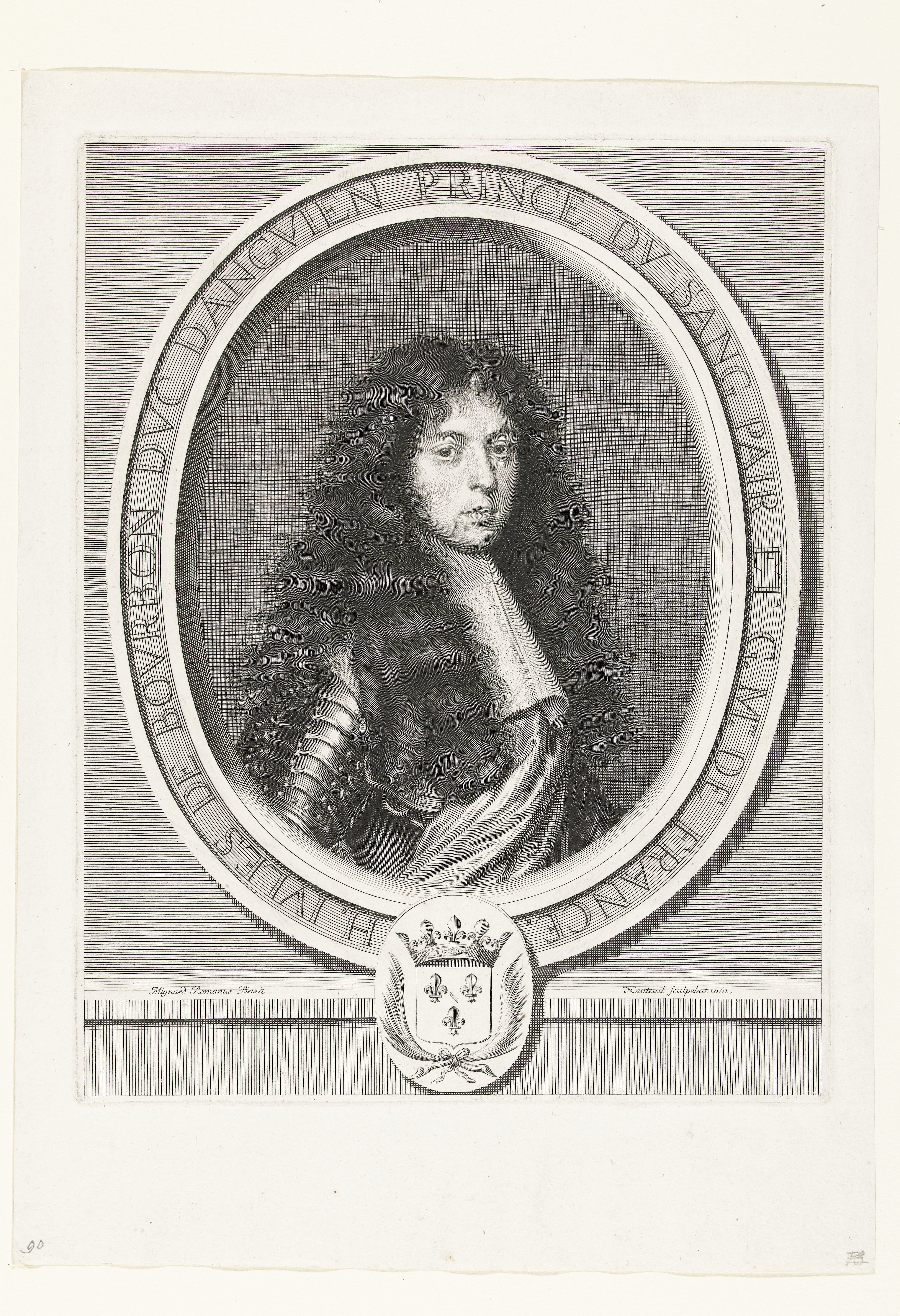 Portret van Henri-Jules de Bourbon-Condé