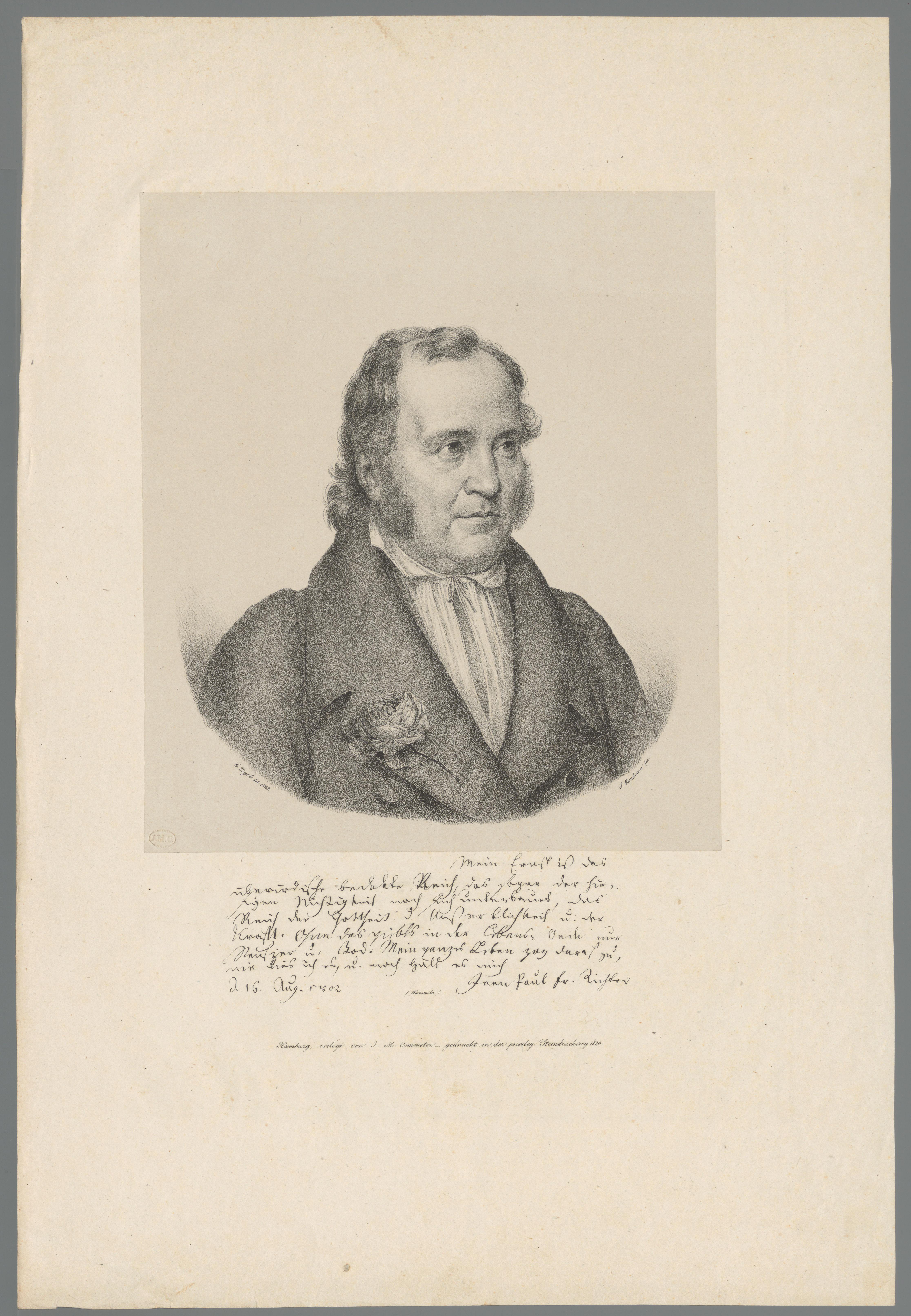 Portret van Jean Paul