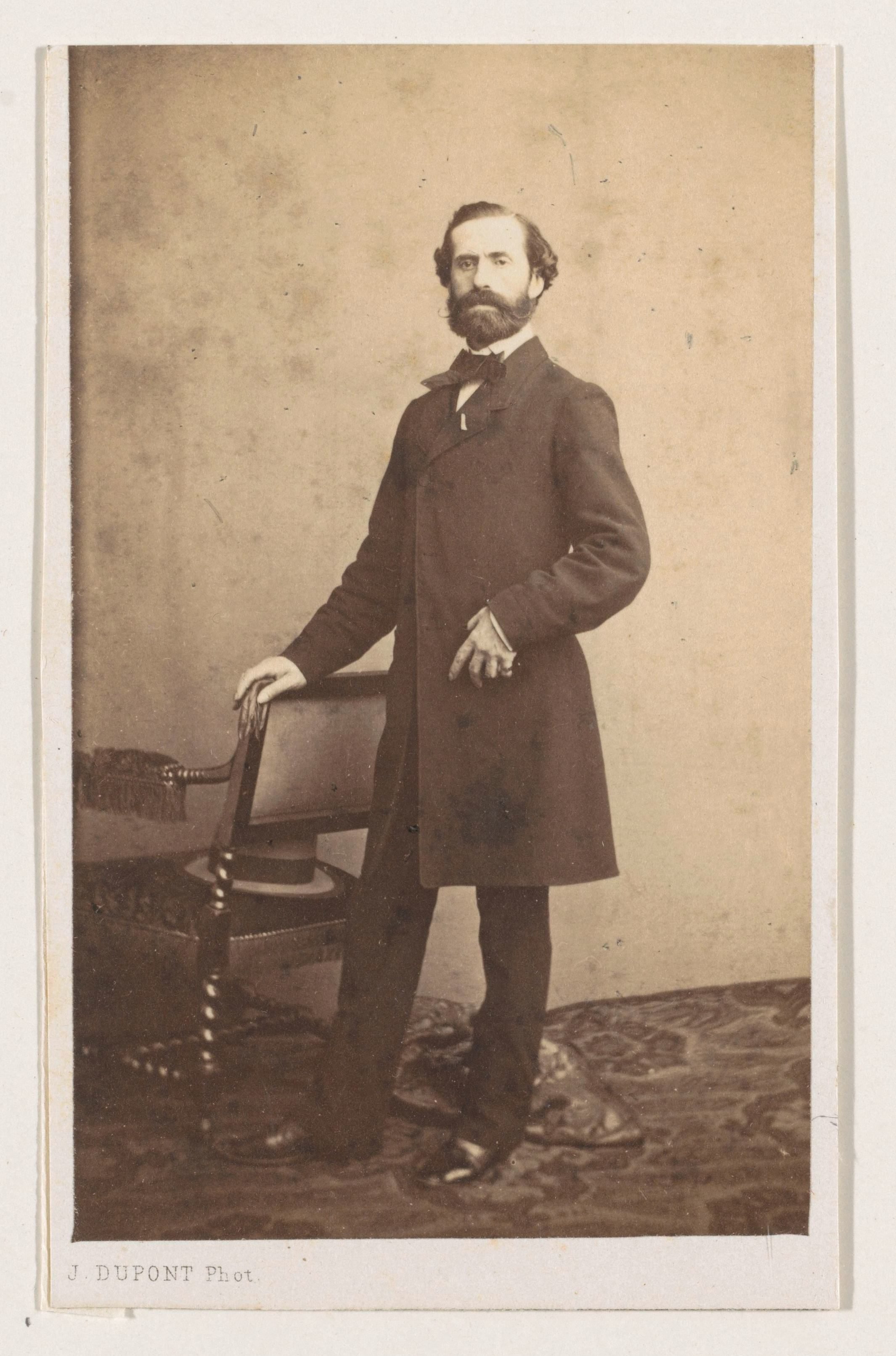 Portret van de schilder Joseph Bellemans, ten voeten uit