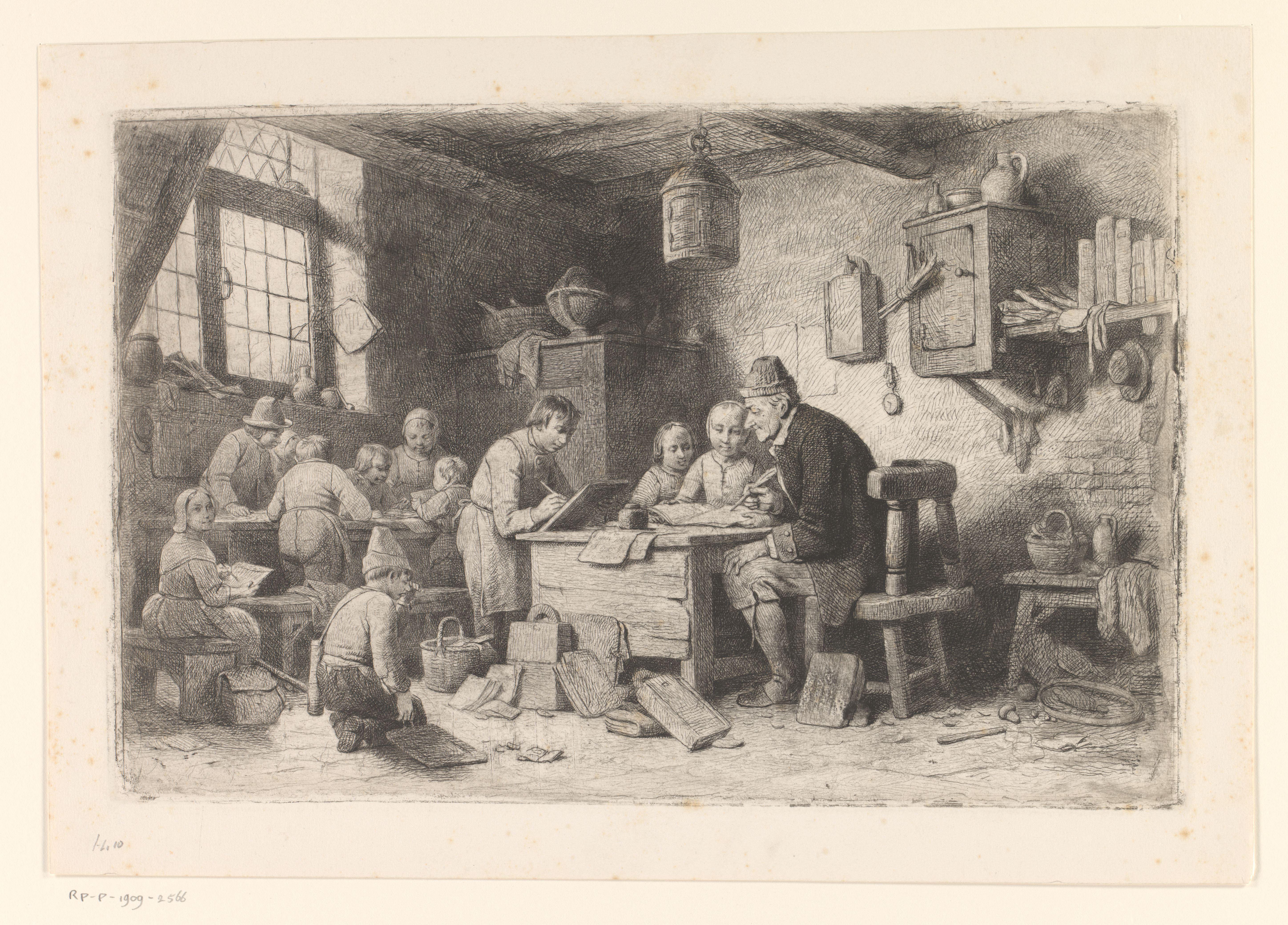 Les van de schoolmeester
