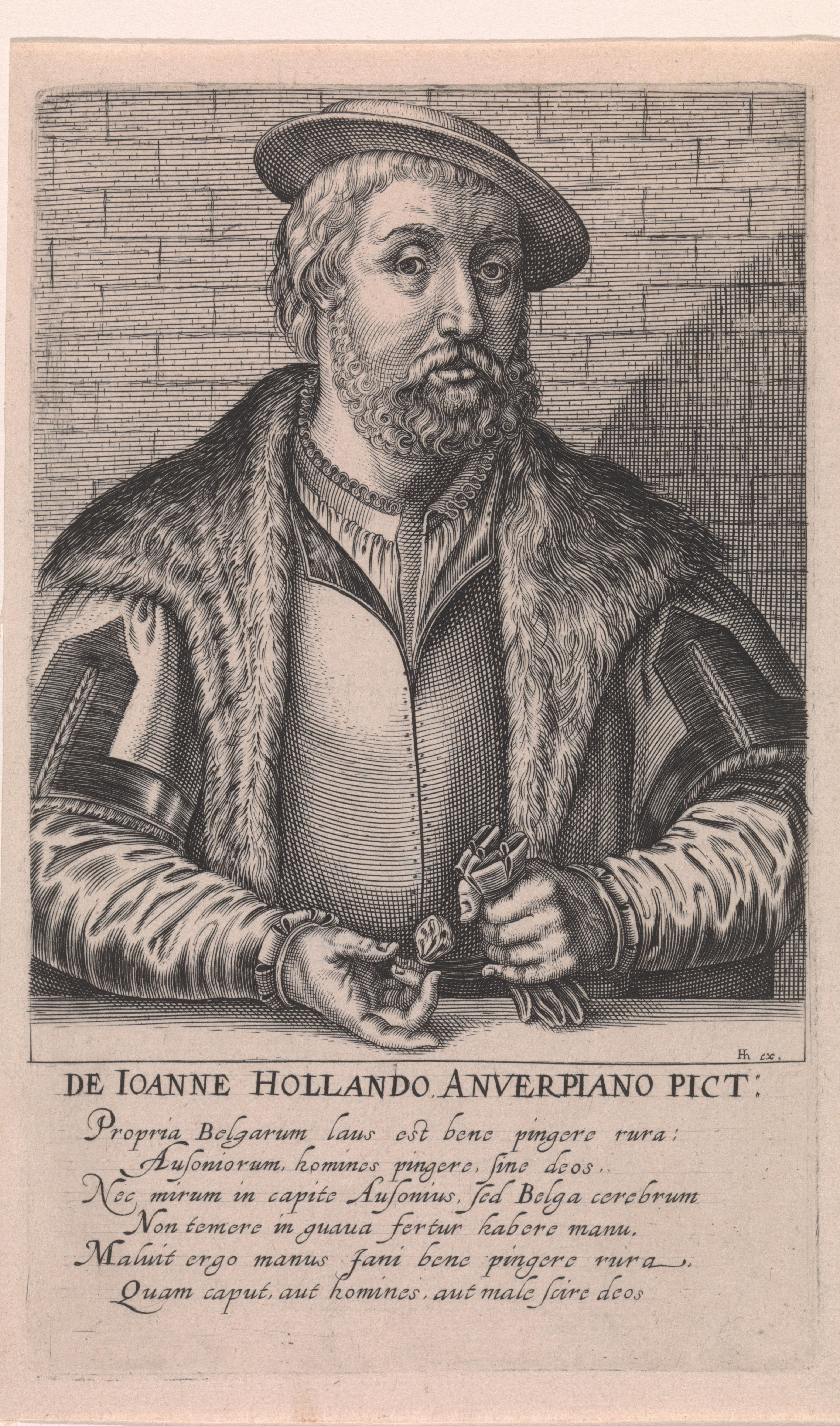 Portret van Jan van Amstel