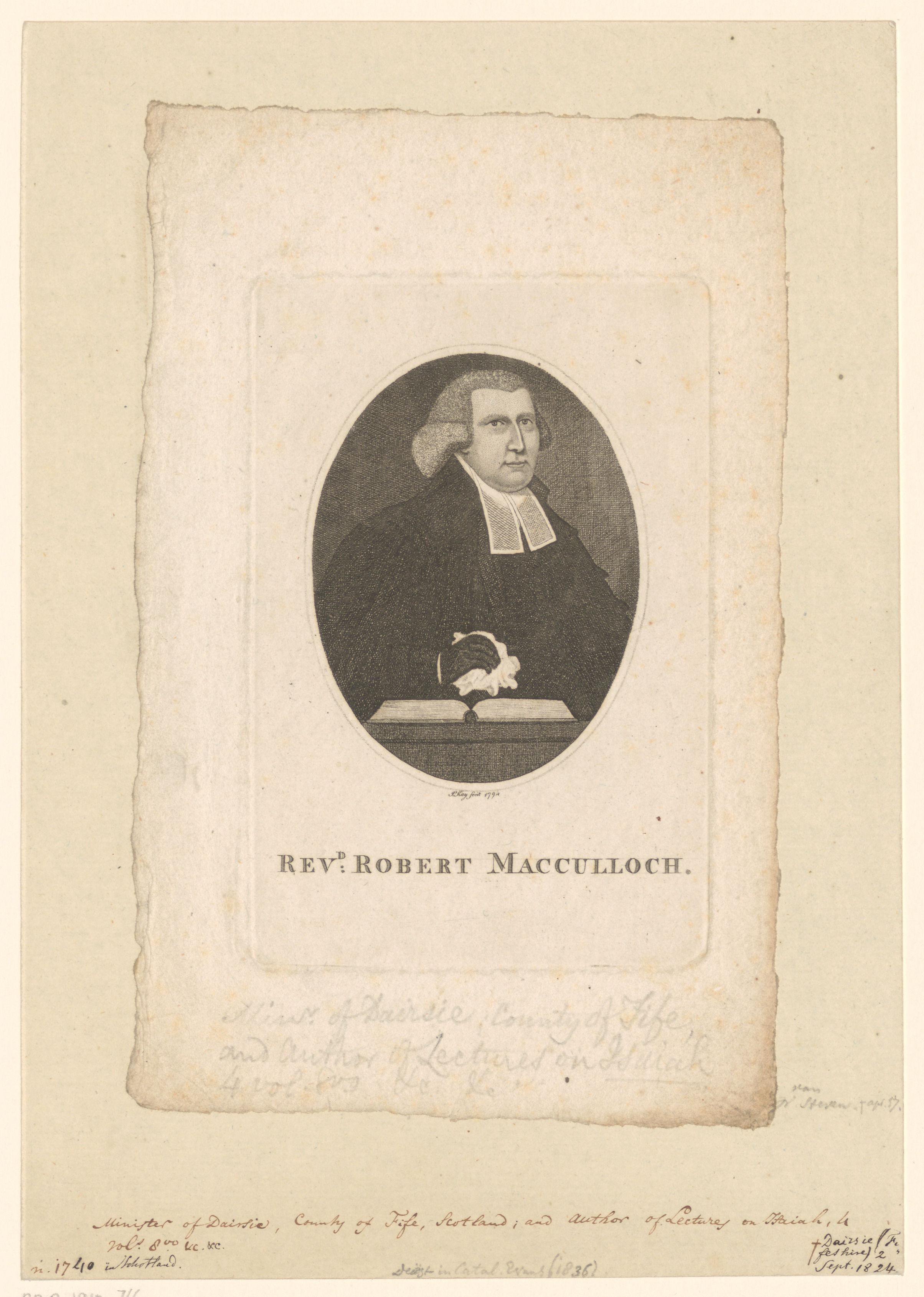 Portret van Robert McCulloch