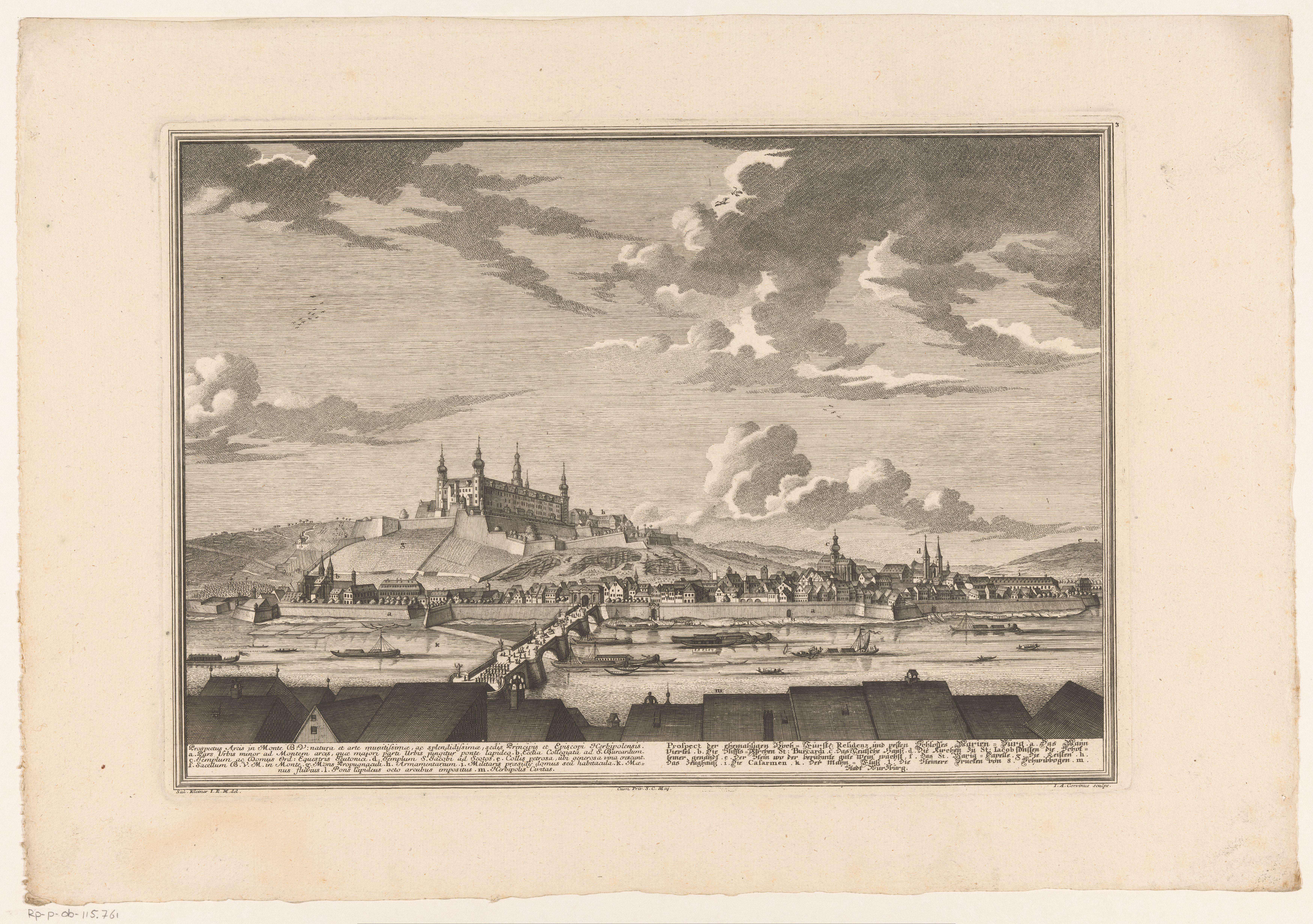 Gezicht op Würzburg