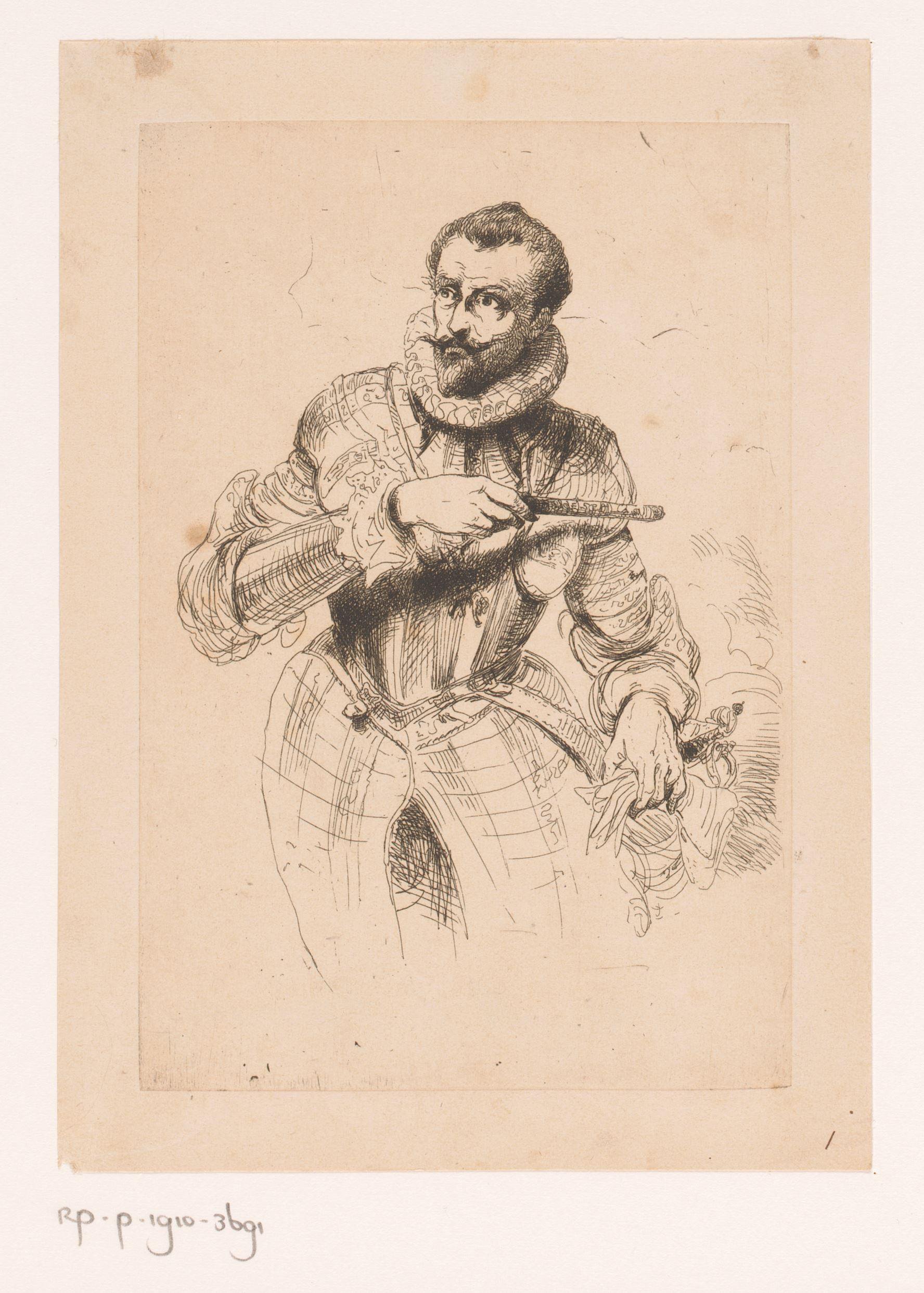 Portret van Alexander Farnese