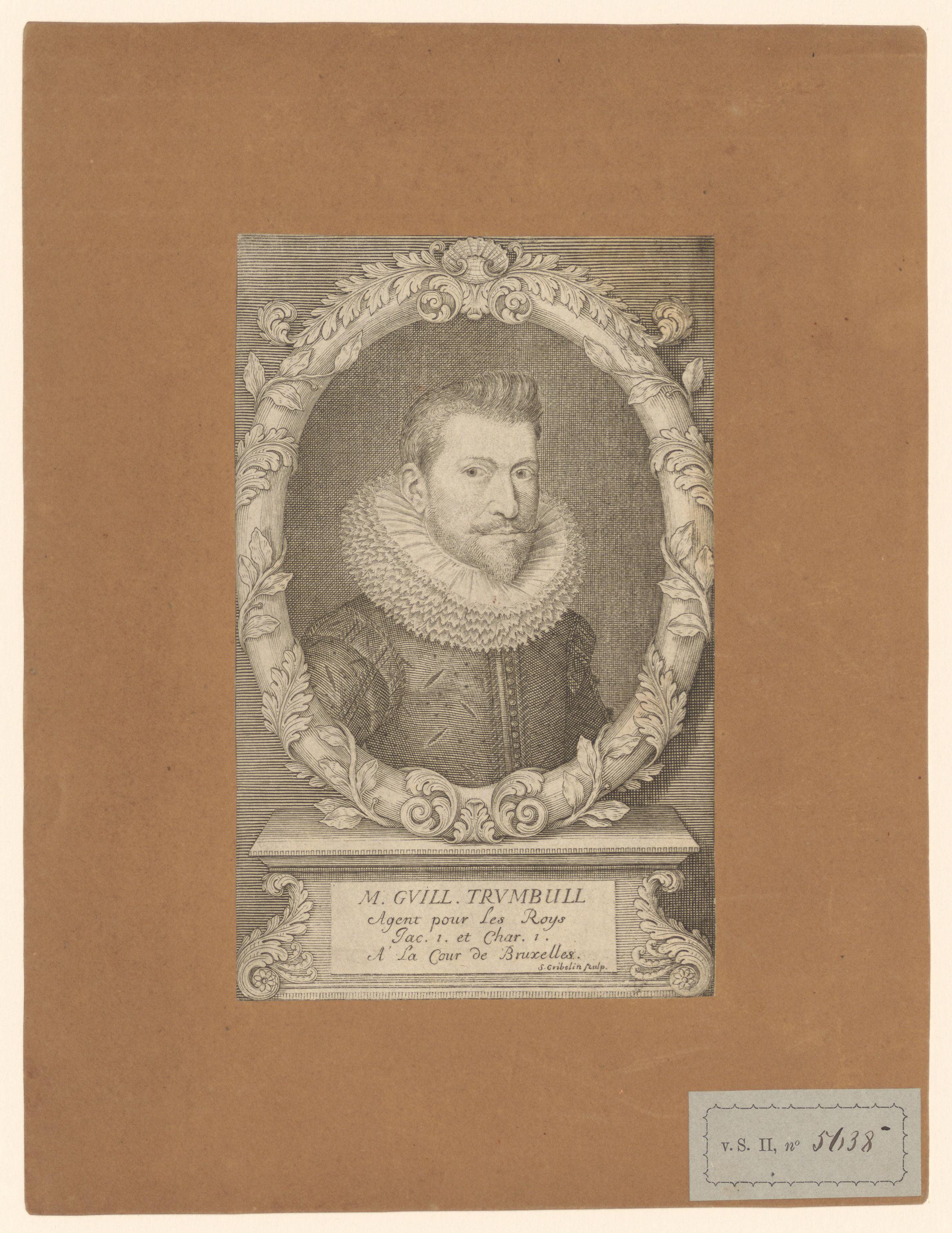 Portret van William Trumbull