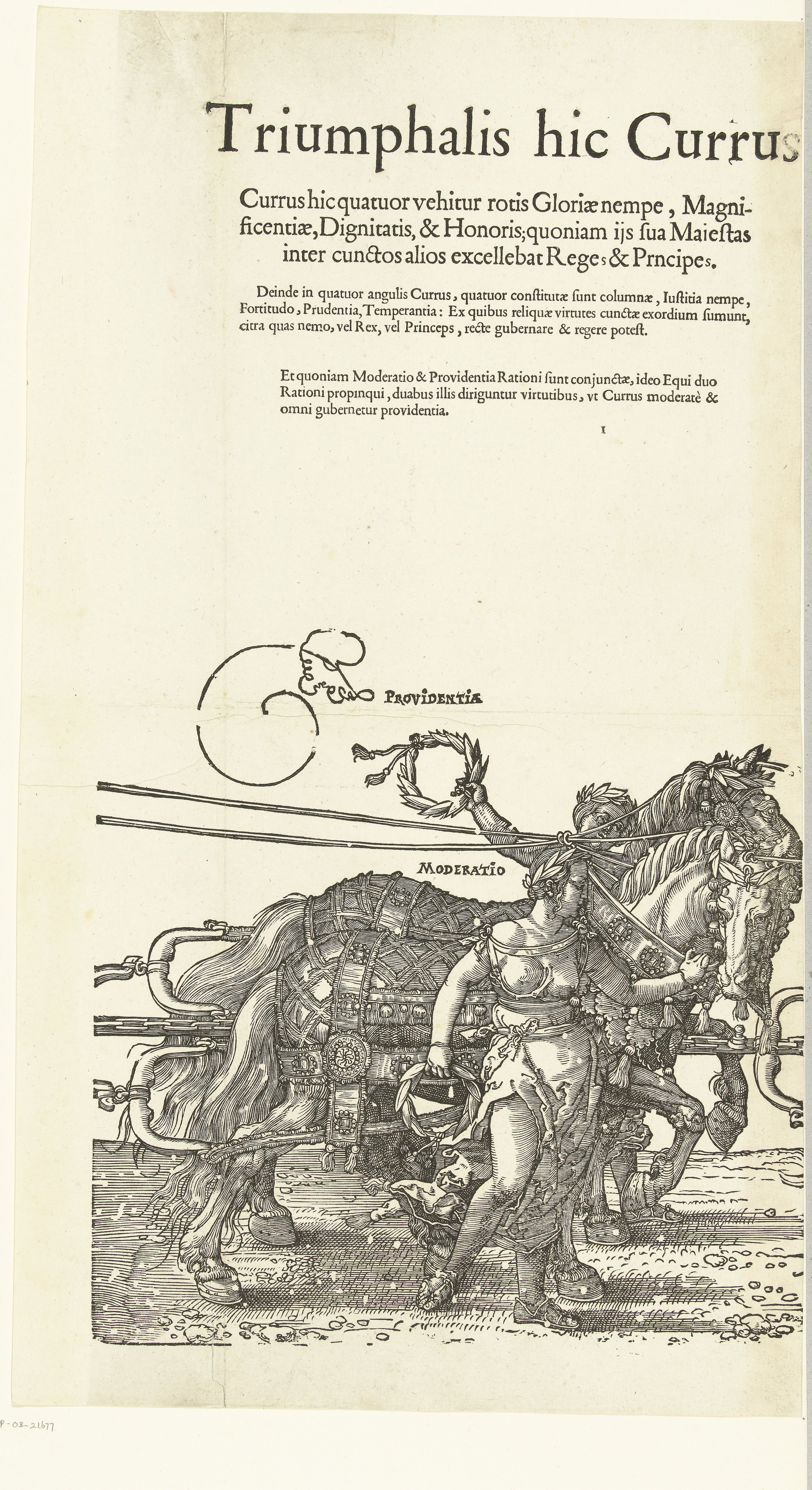 Triomfwagen van keizer Maximiliaan I