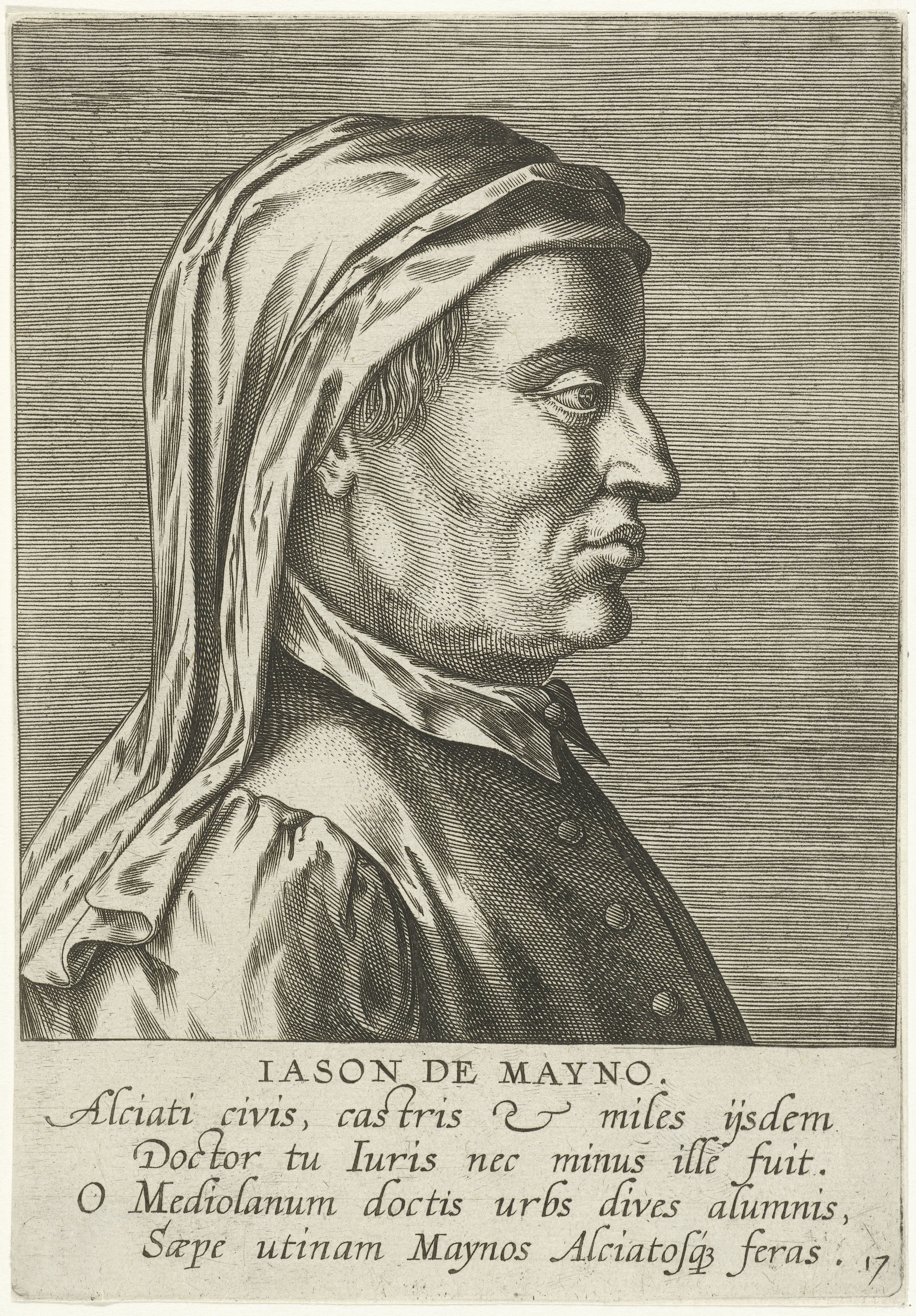 Portret van Giasone del Maino