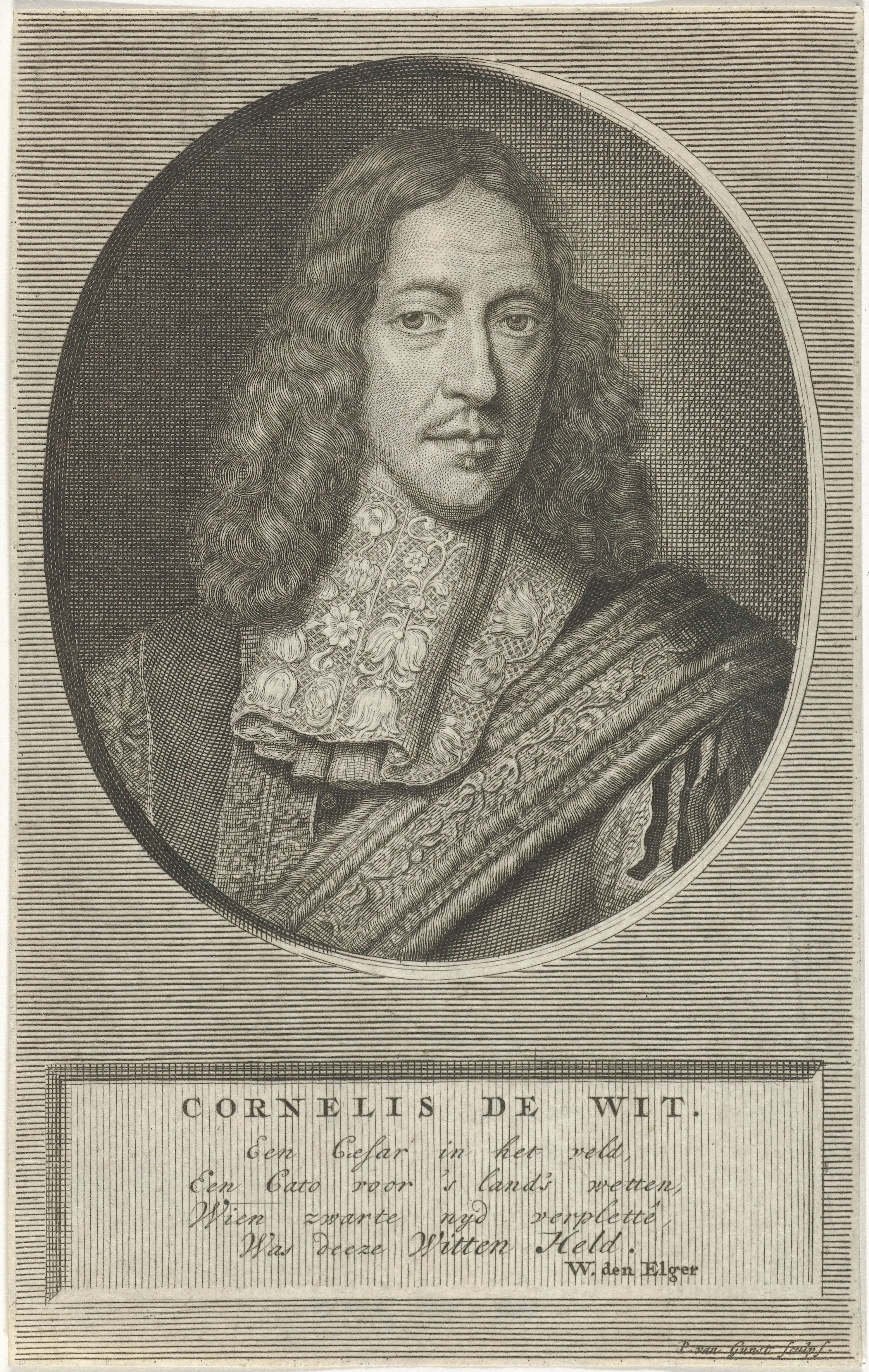 Portret van Cornelis de Witt