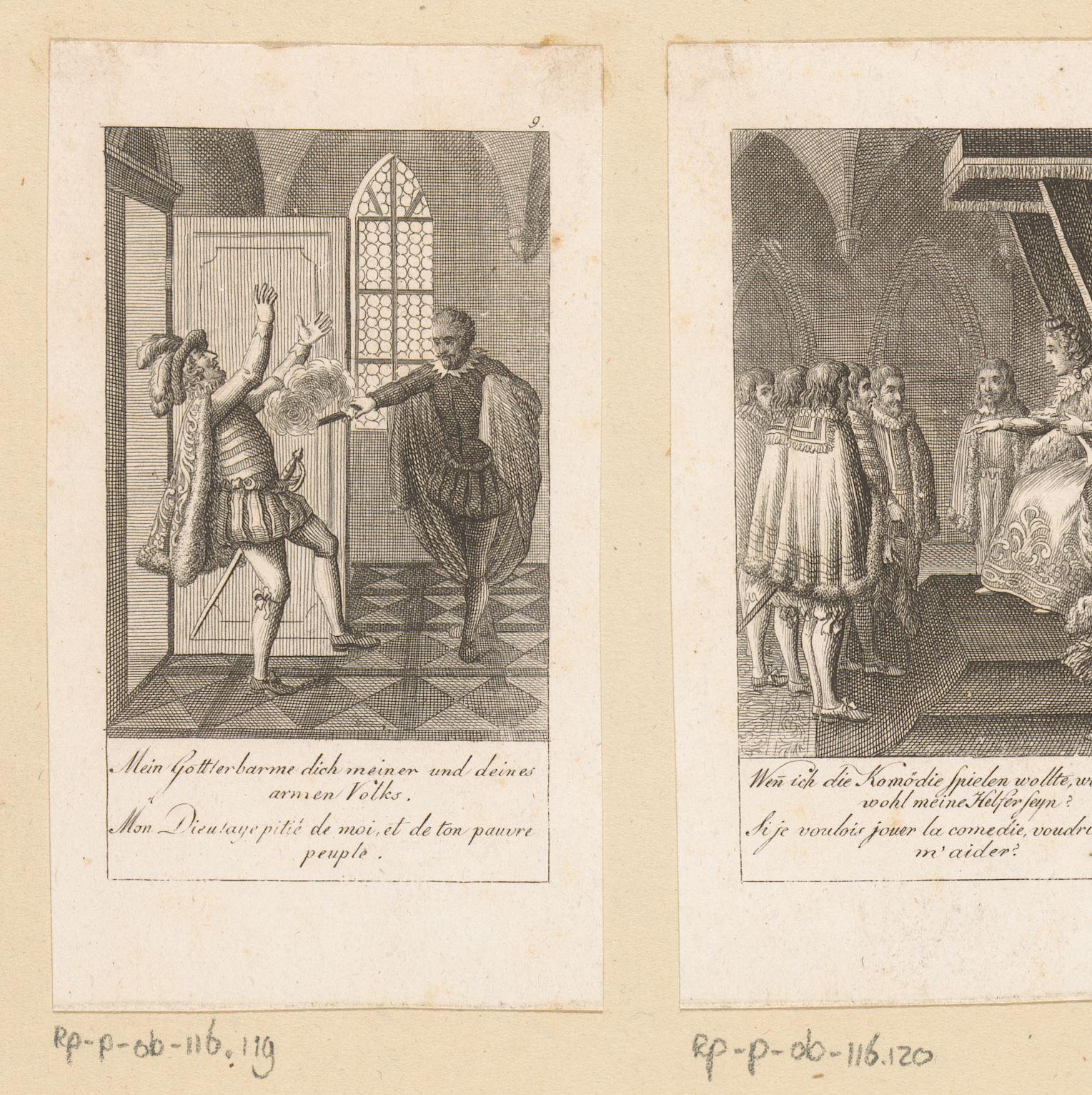 Voorstelling uit de geschiedenis van de Nederlandse stadhouders