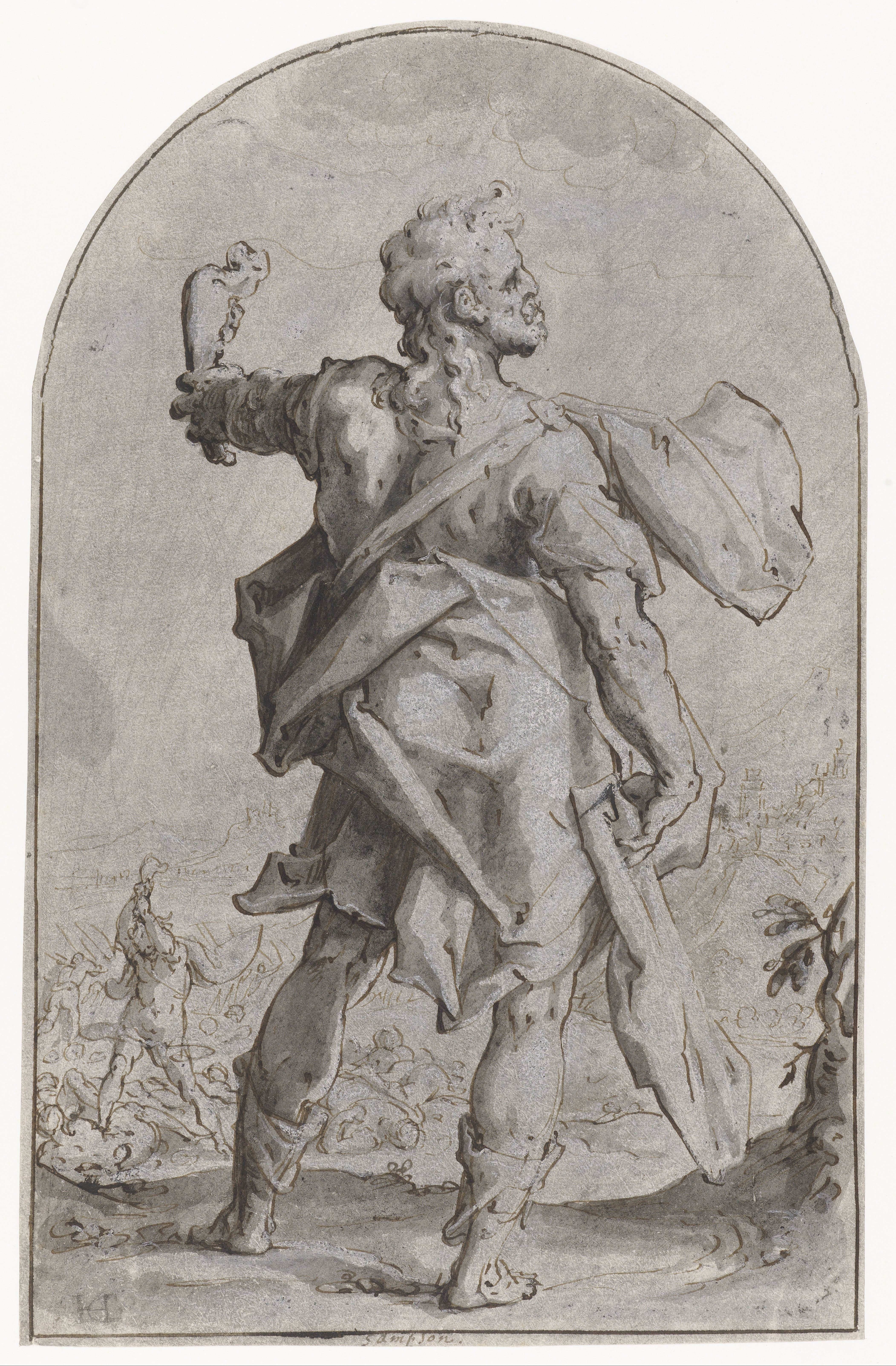 Samson met de ezelskaak