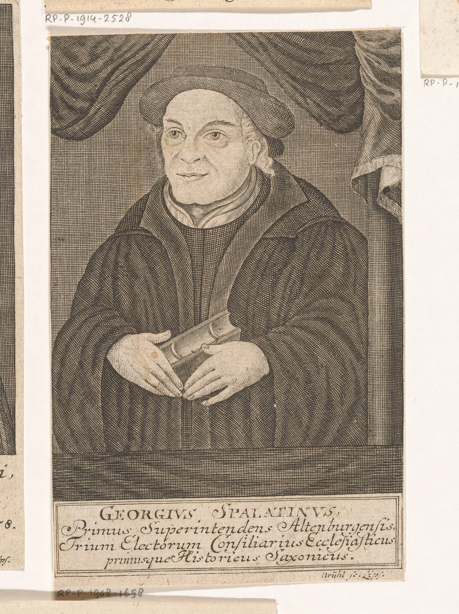 Portret van Georg Spalatin