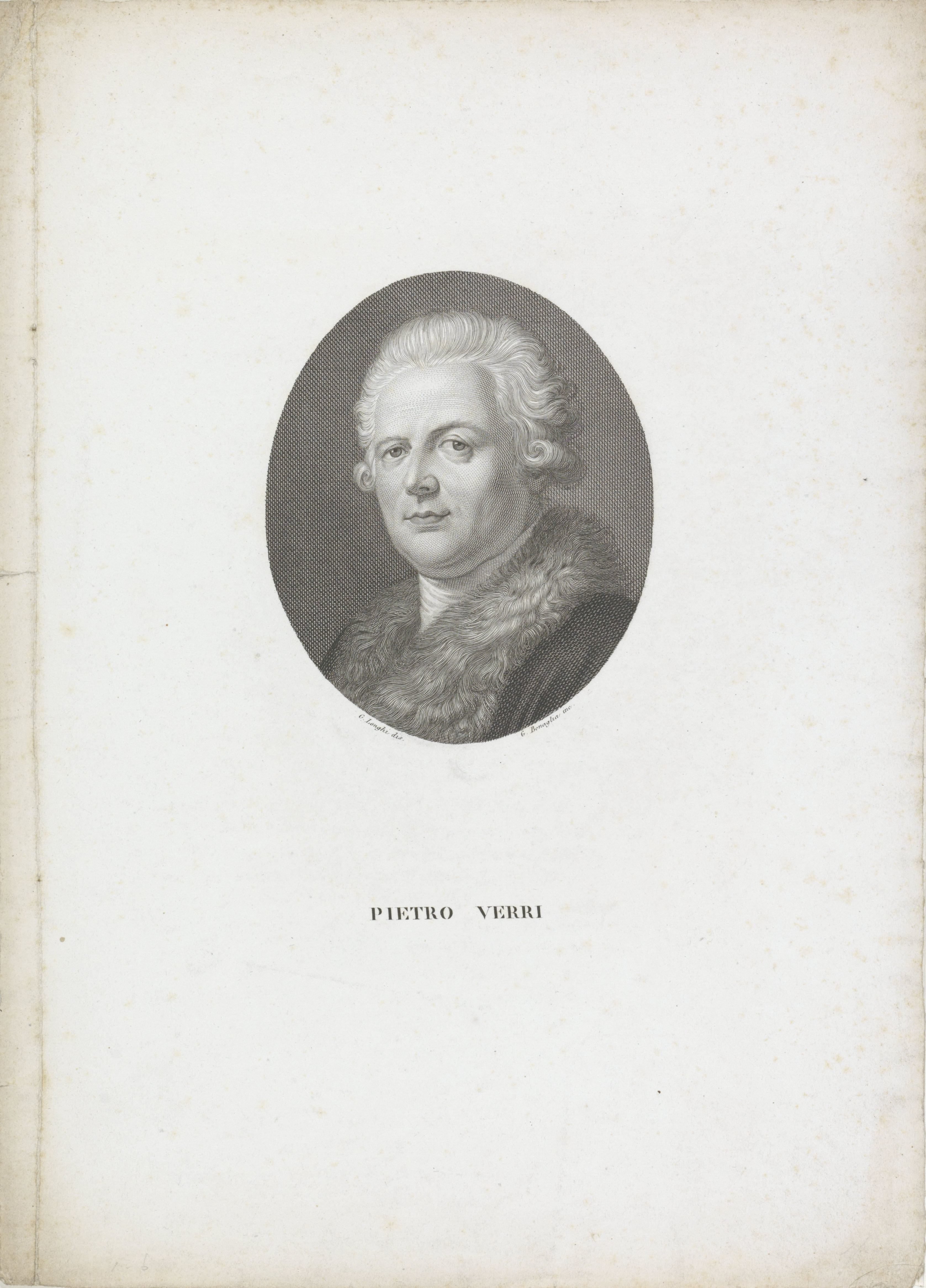 Portret van Pietro Verri