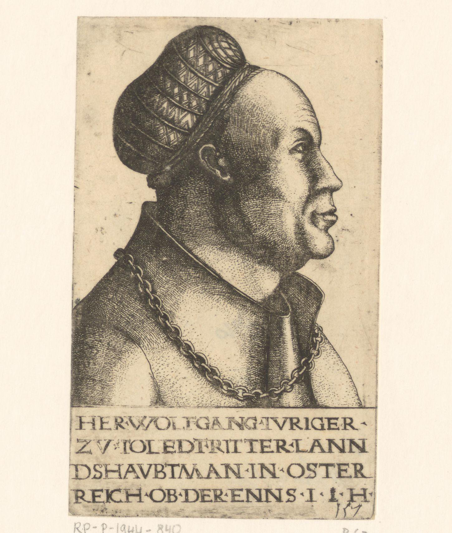 Portret van Wolfgang Jörger