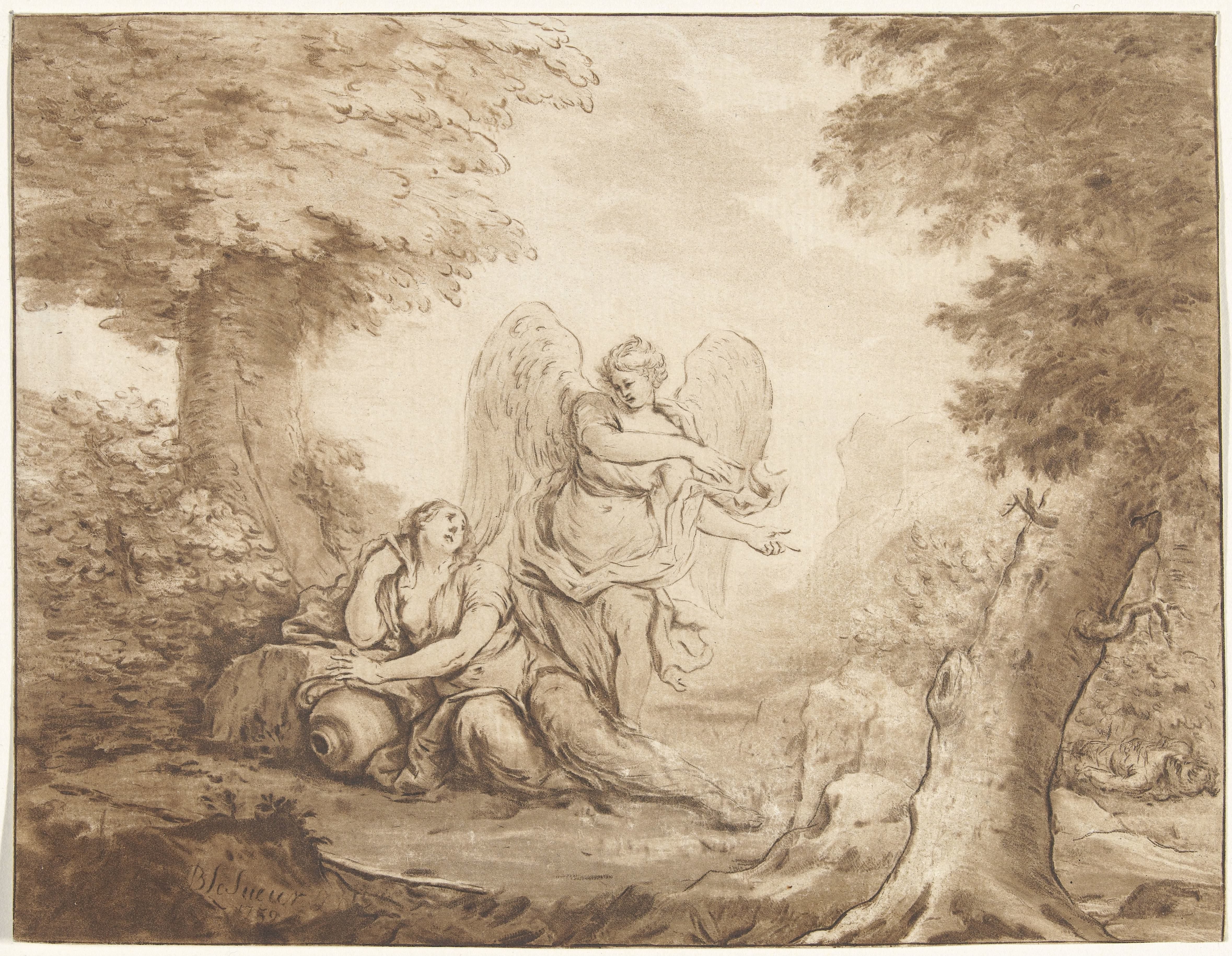 Hagar in de woestijn